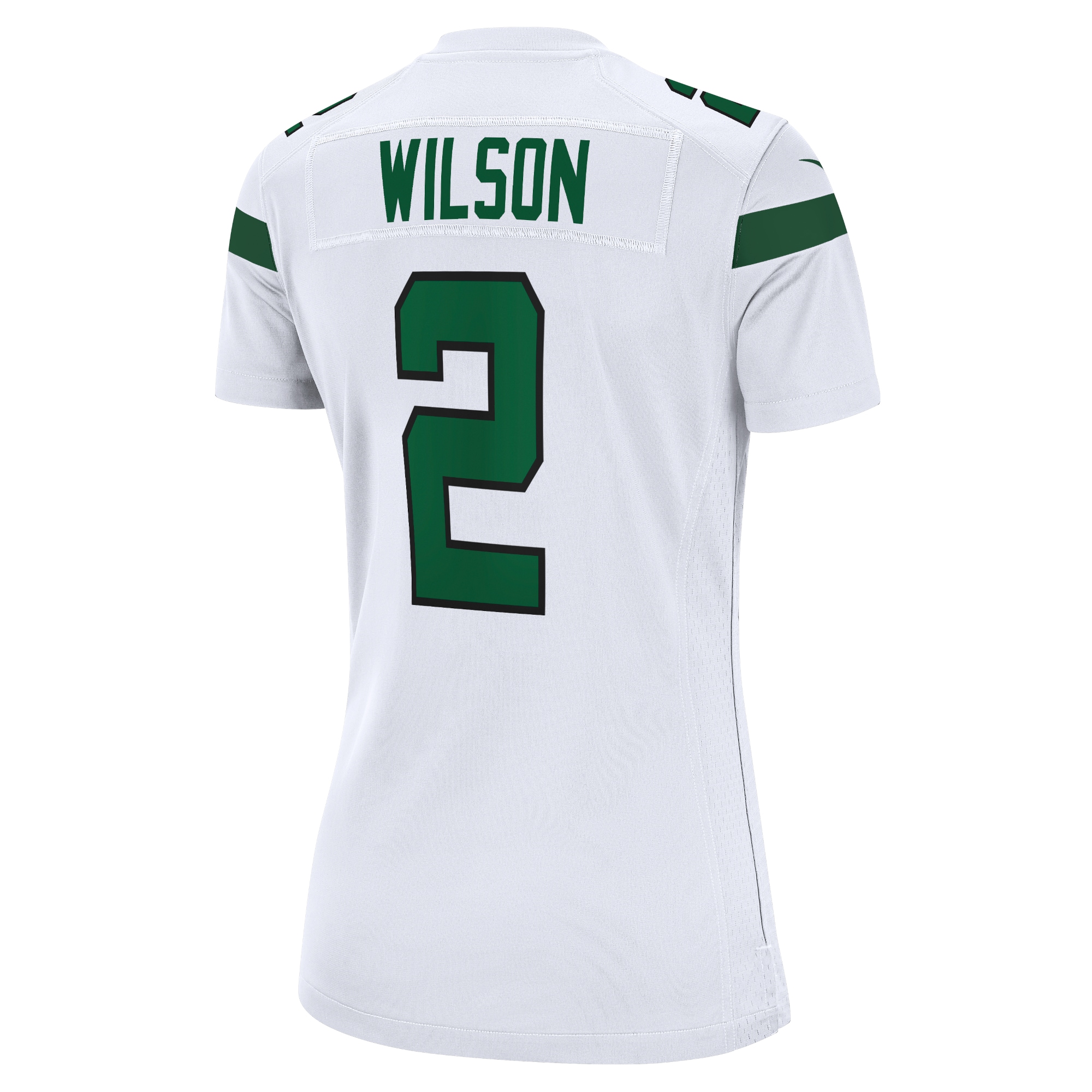 New York Jets Zach Wilson White Player NFL Jersey Women's