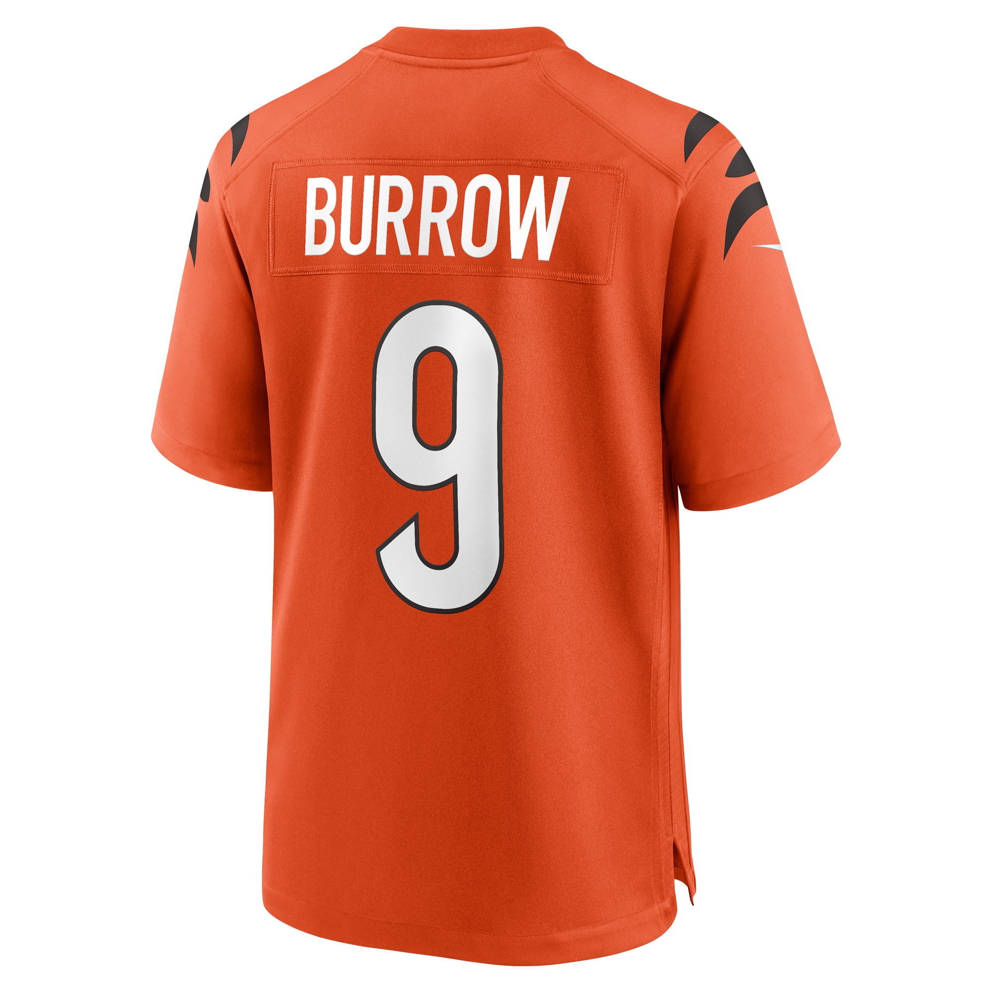 Cincinnati Bengals Joe Burrow Orange Game NFL Jersey Men's
