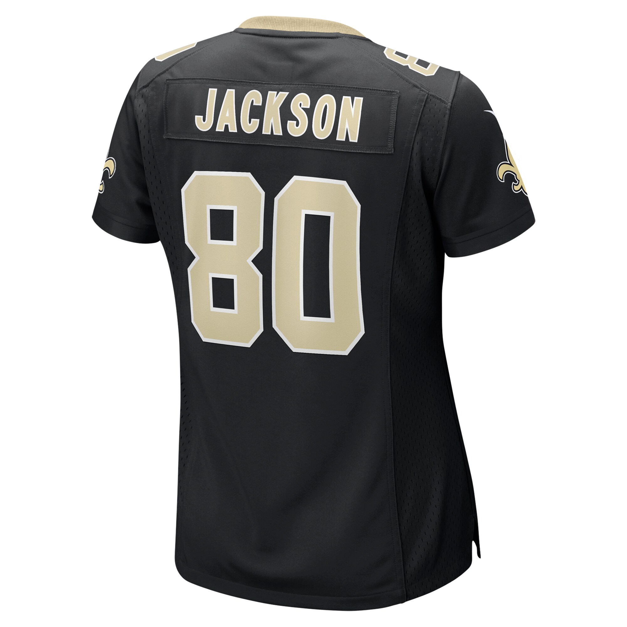 New Orleans Saints Jermaine Jackson Black Game NFL Jersey Women's