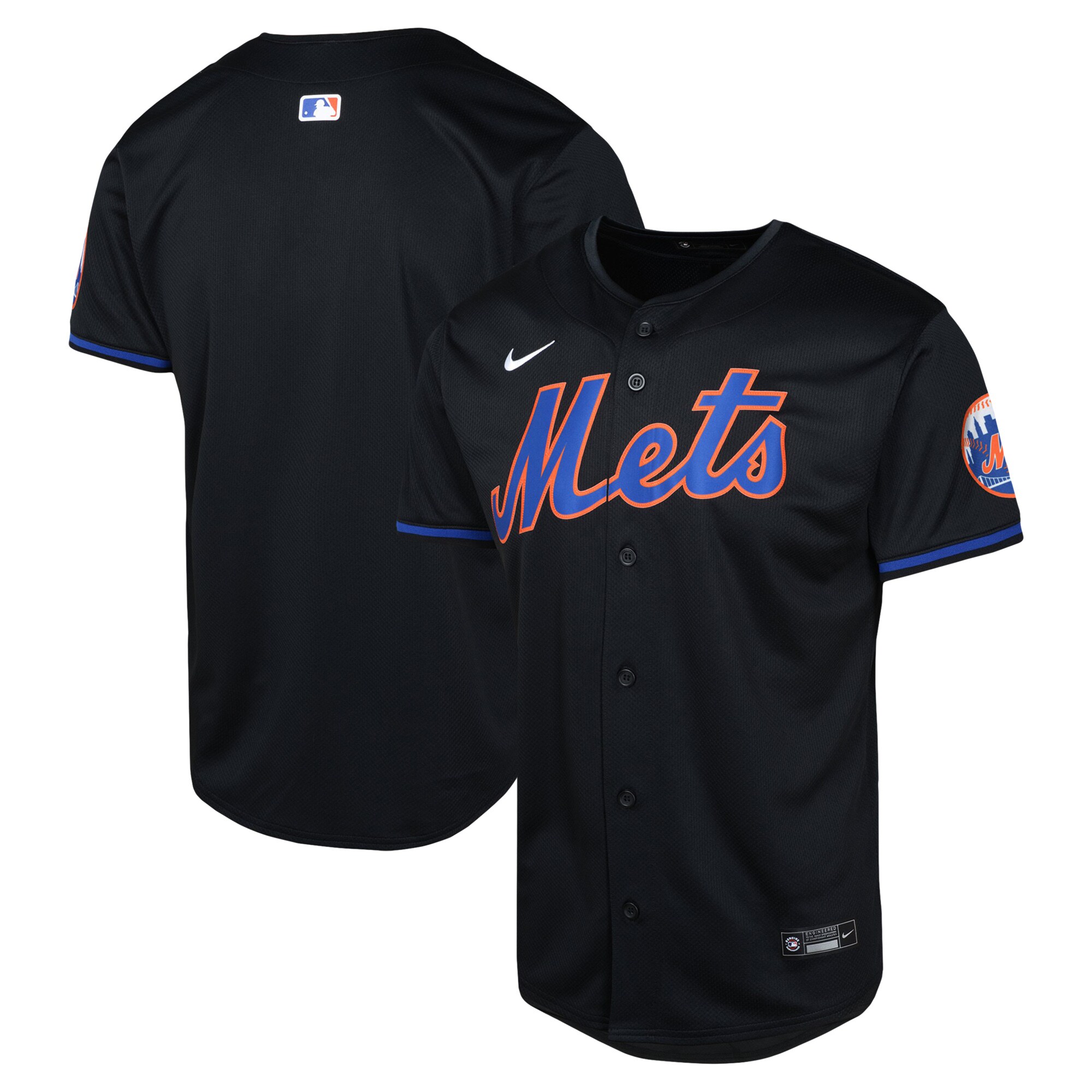 New York Mets Black Alternate Limited MLB Jersey Youth
