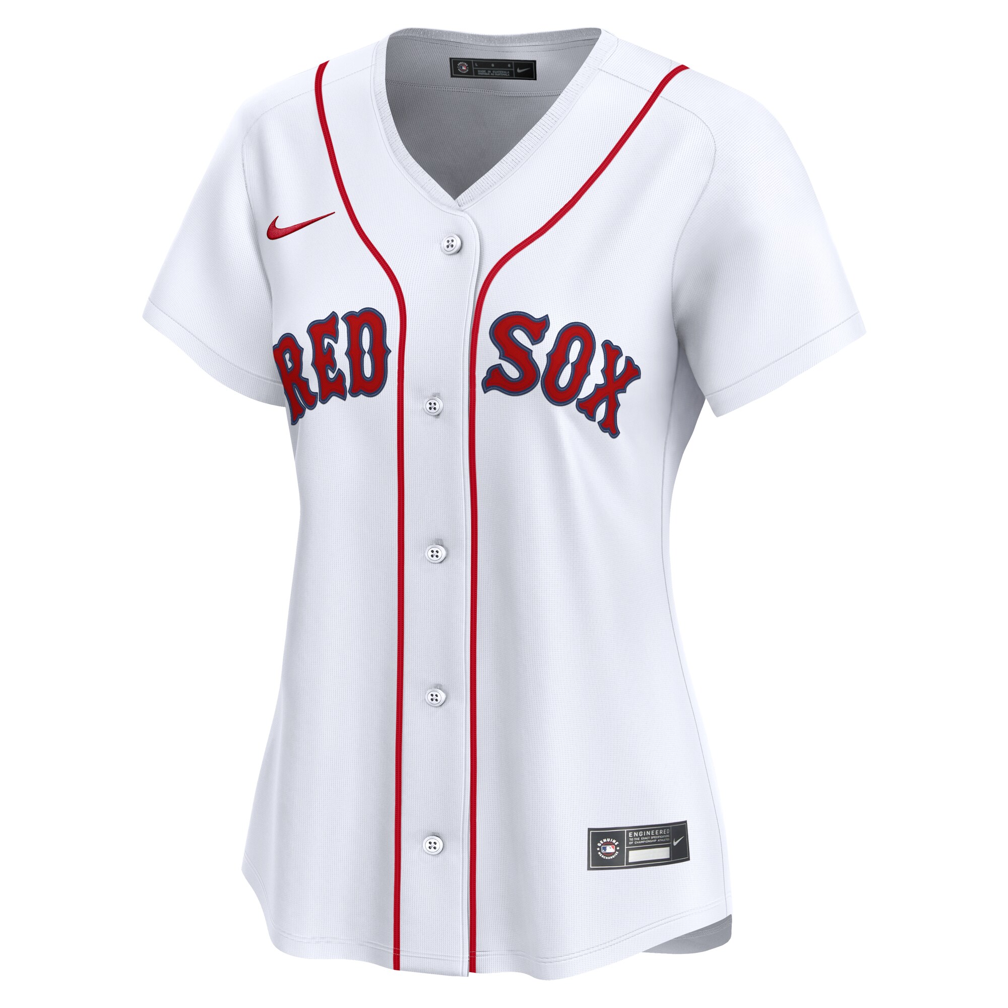 Boston Red Sox White Home Limited MLB Jersey Women's