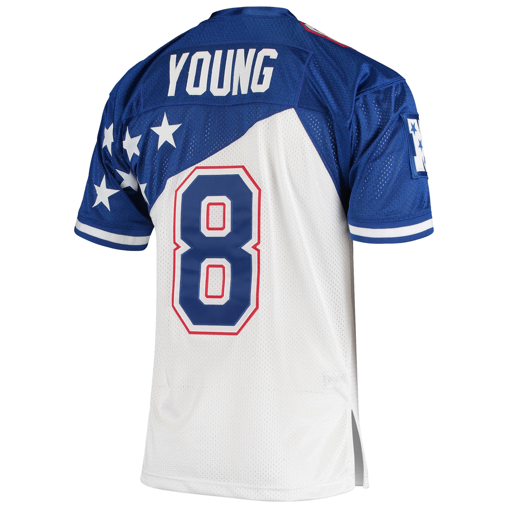 NFC Steve Young Mitchell Ness White/Blue 1994 Pro Bowl NFL Jersey Men's