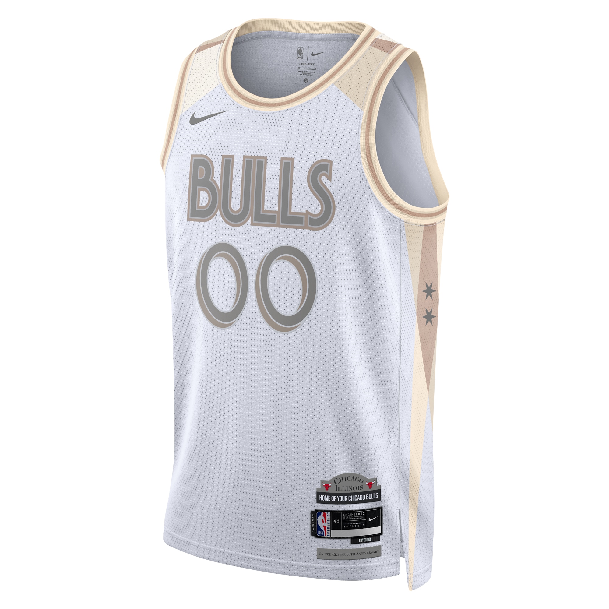 Chicago Bulls City Edition Swingman 2024 Custom Unisex NBA Jersey Unisex