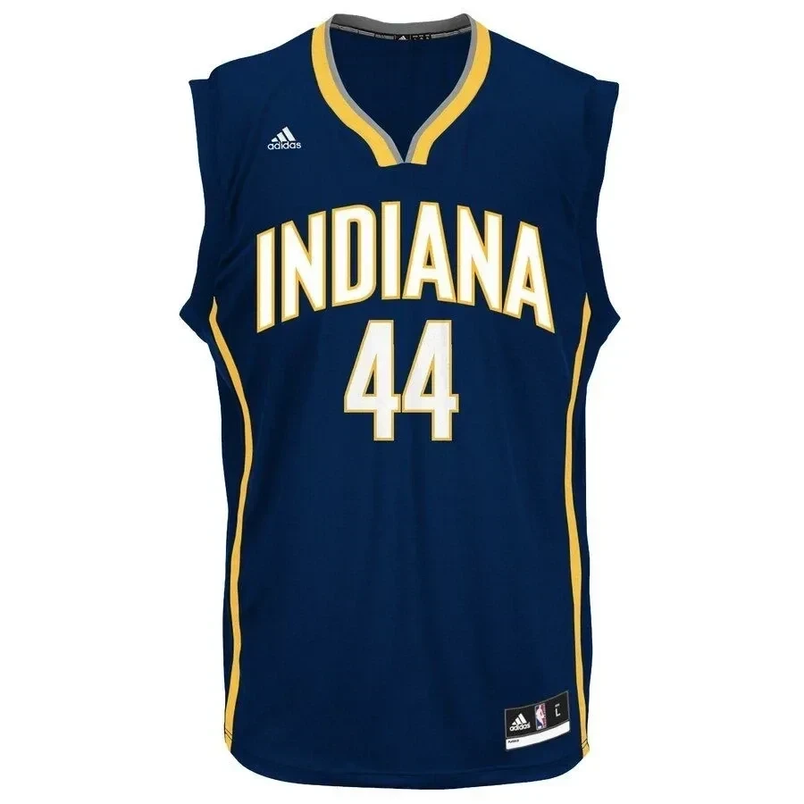 Jeff Teague Indiana Pacers Road Navy NBA Jersey Men's