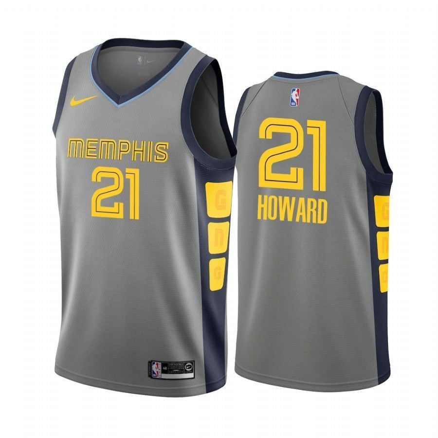 Memphis Grizzlies Dwight Howard 21 City NBA Jersey Men's