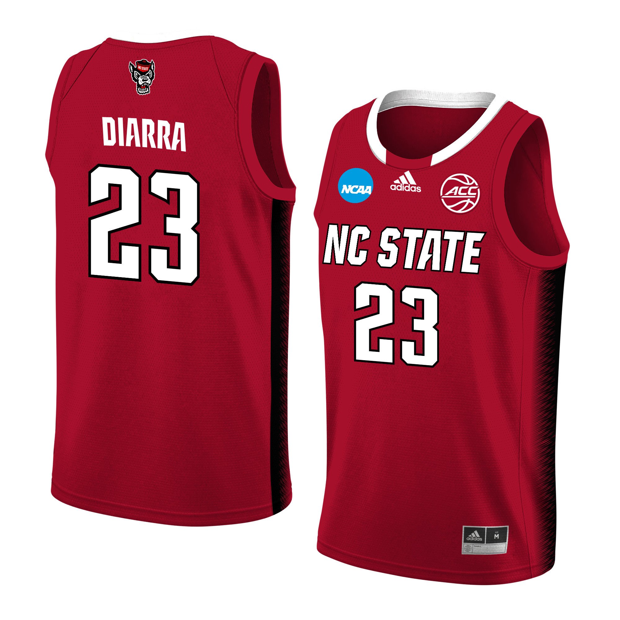 Mohamed Diarra 23 NC State Wolfpack 2024 Red Unisex NCAA Jersey Unisex