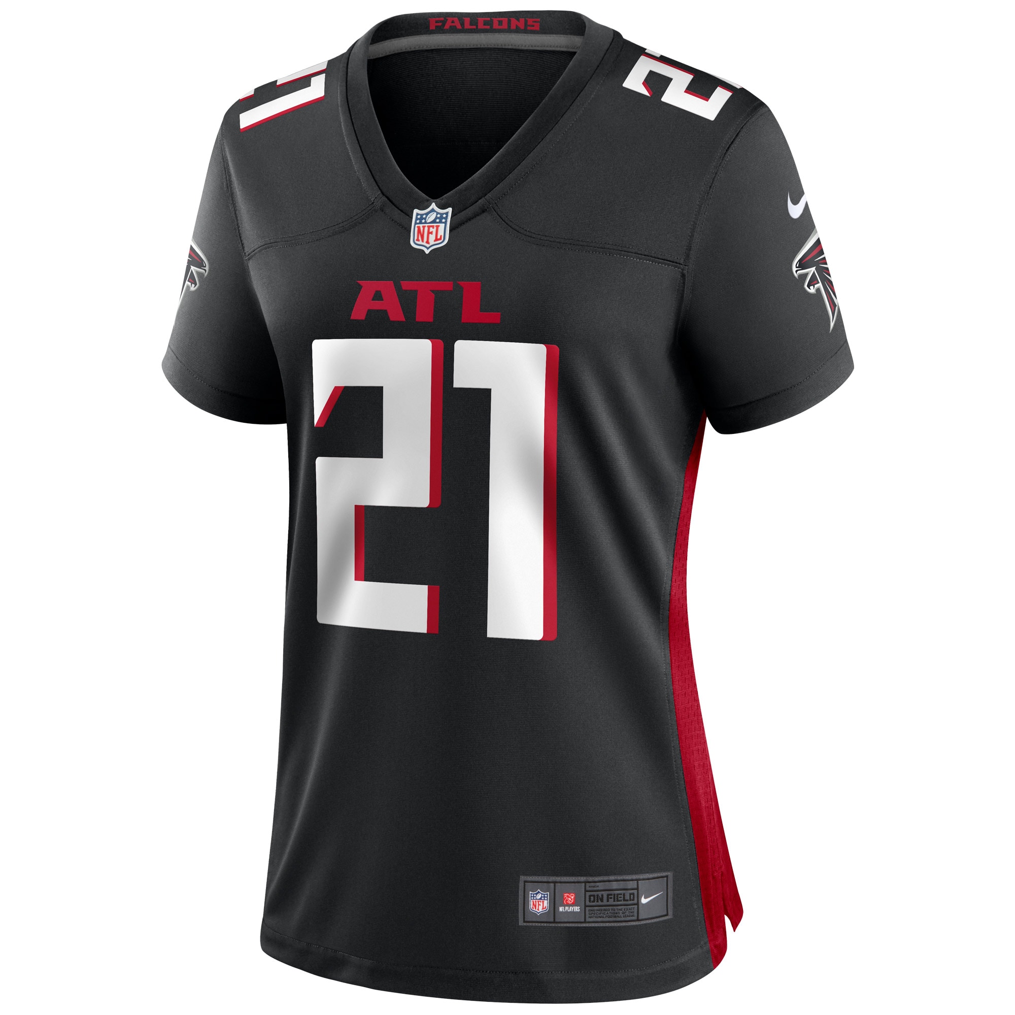 Atlanta Falcons Todd Gurley II Black Game NFL Jersey Women's