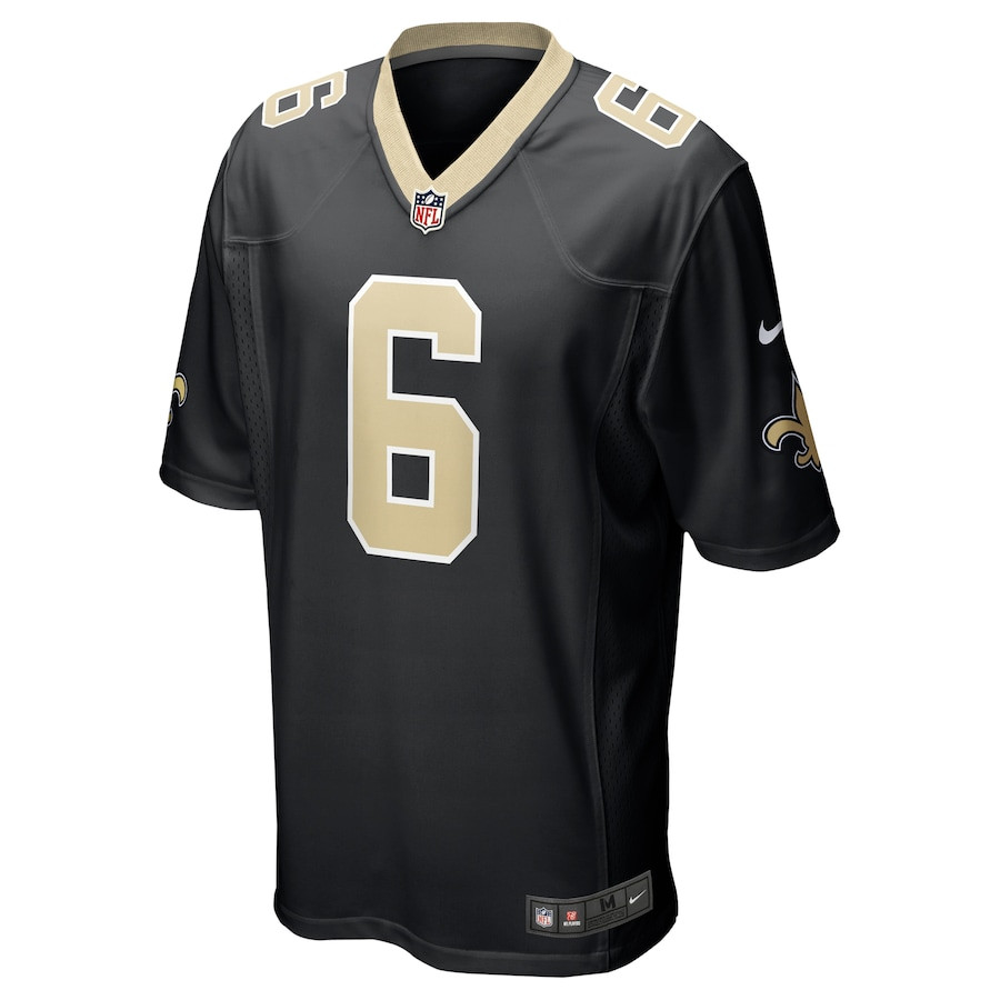 Willie Gay 6 New Orleans Saints Game Black NFL Jersey Men's