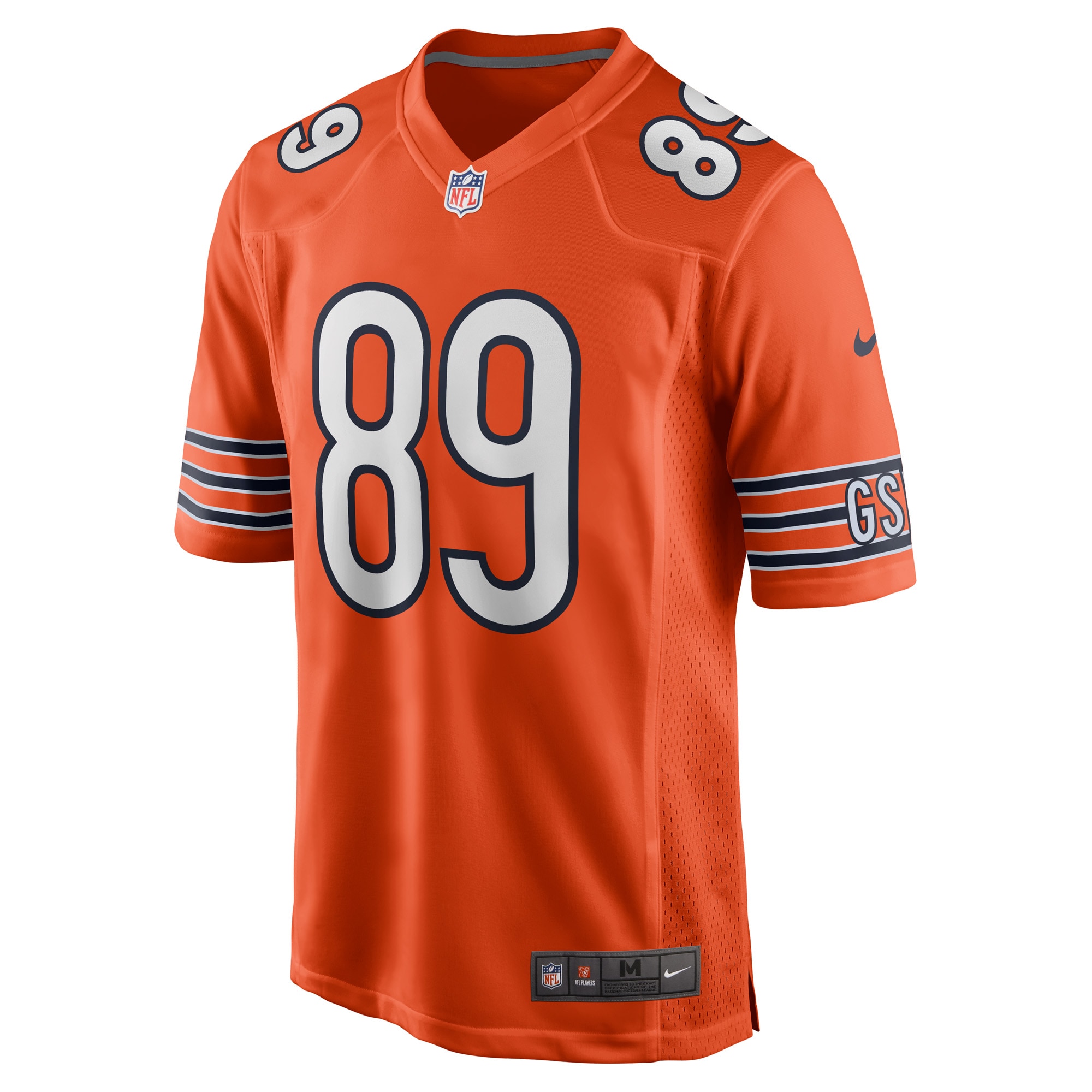 Chicago Bears Mike Ditka Orange Retired Player NFL Jersey Men's