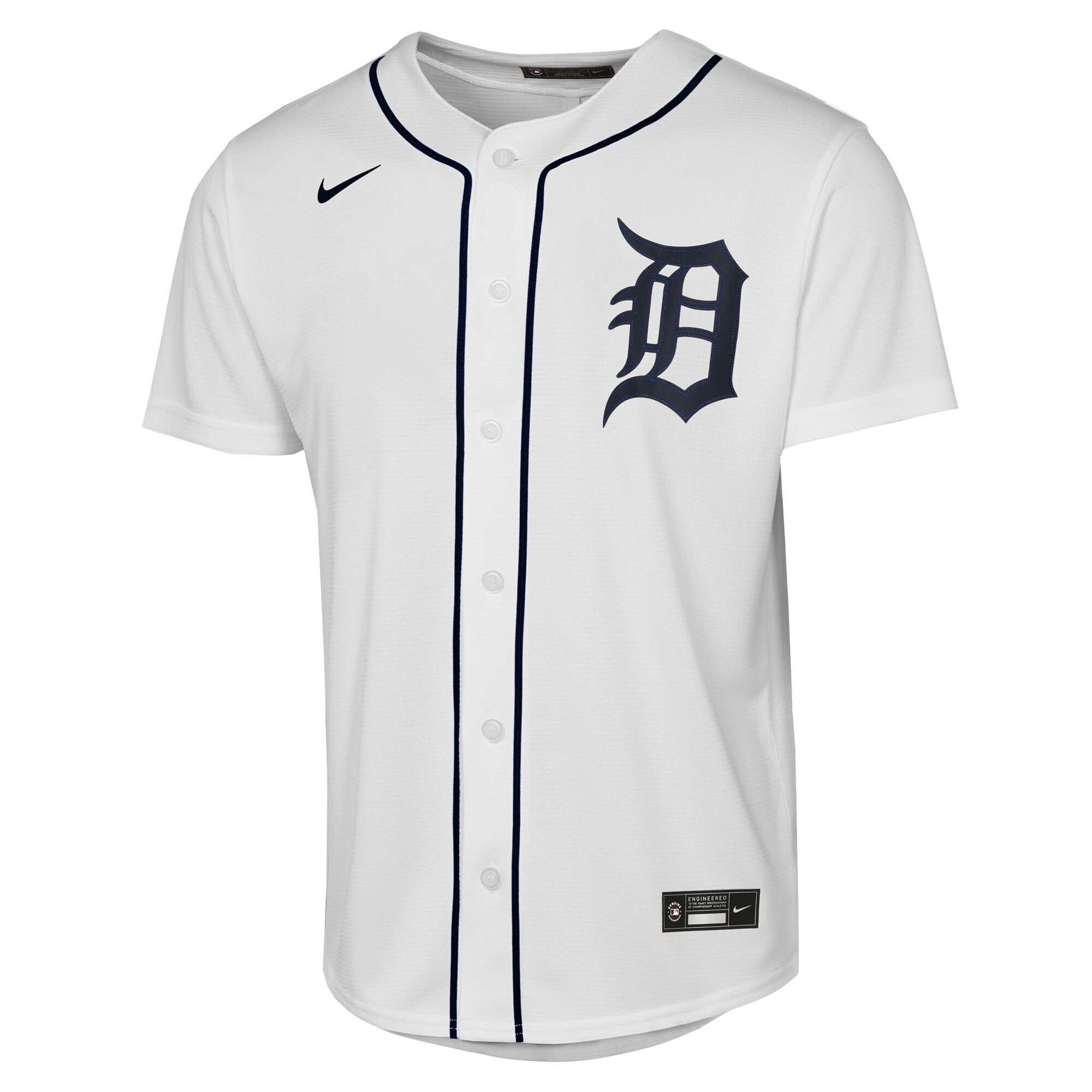 Detroit Tigers Riley Greene White Home Player MLB Jersey Youth