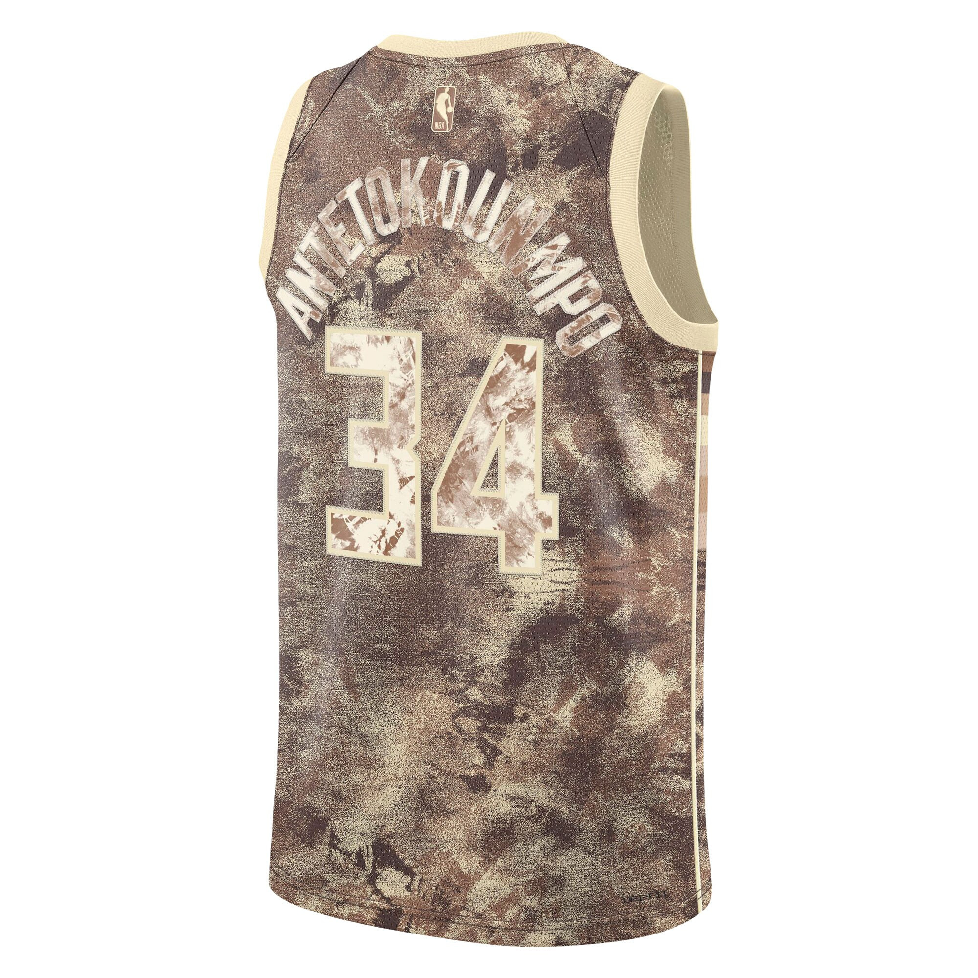 Giannis Antetokounmpo 34 Milwaukee Bucks Unisex Select Series Swingman Printing NBA Jersey Unisex