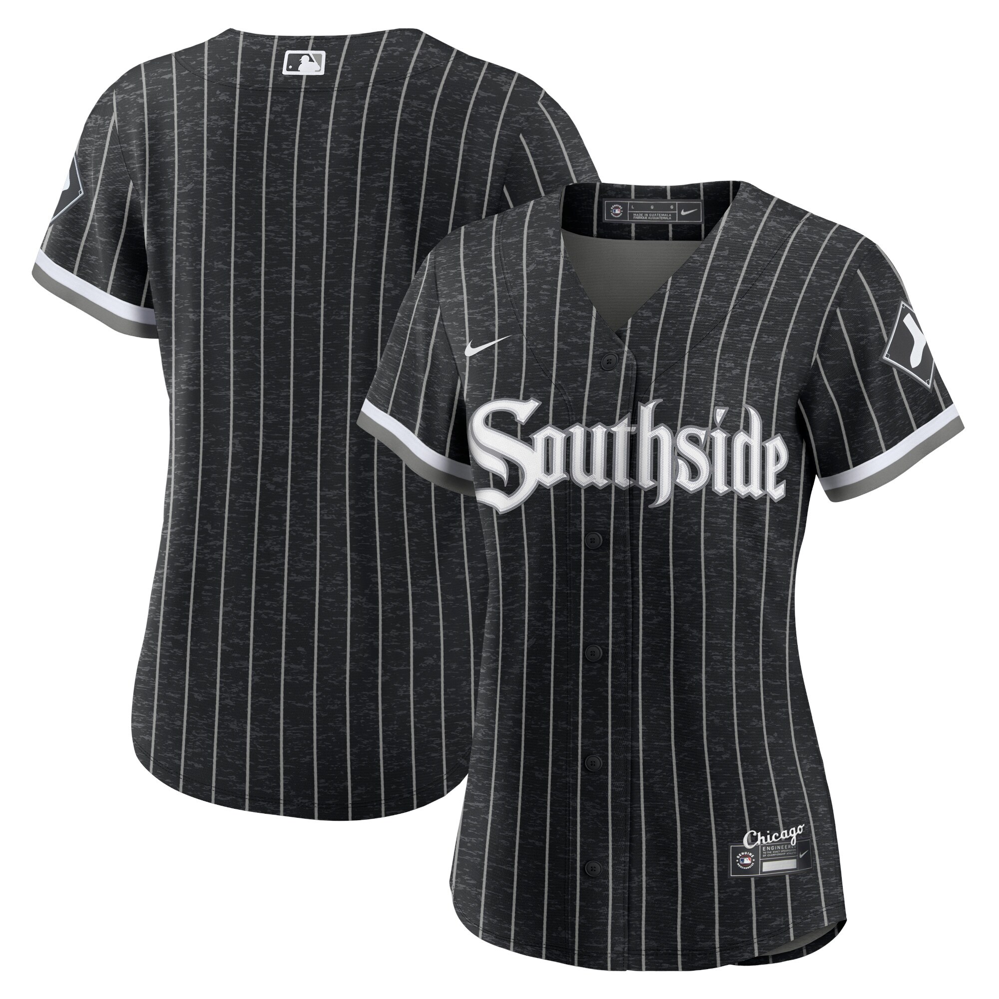 Chicago White Sox Black City Connect MLB Jersey Women's