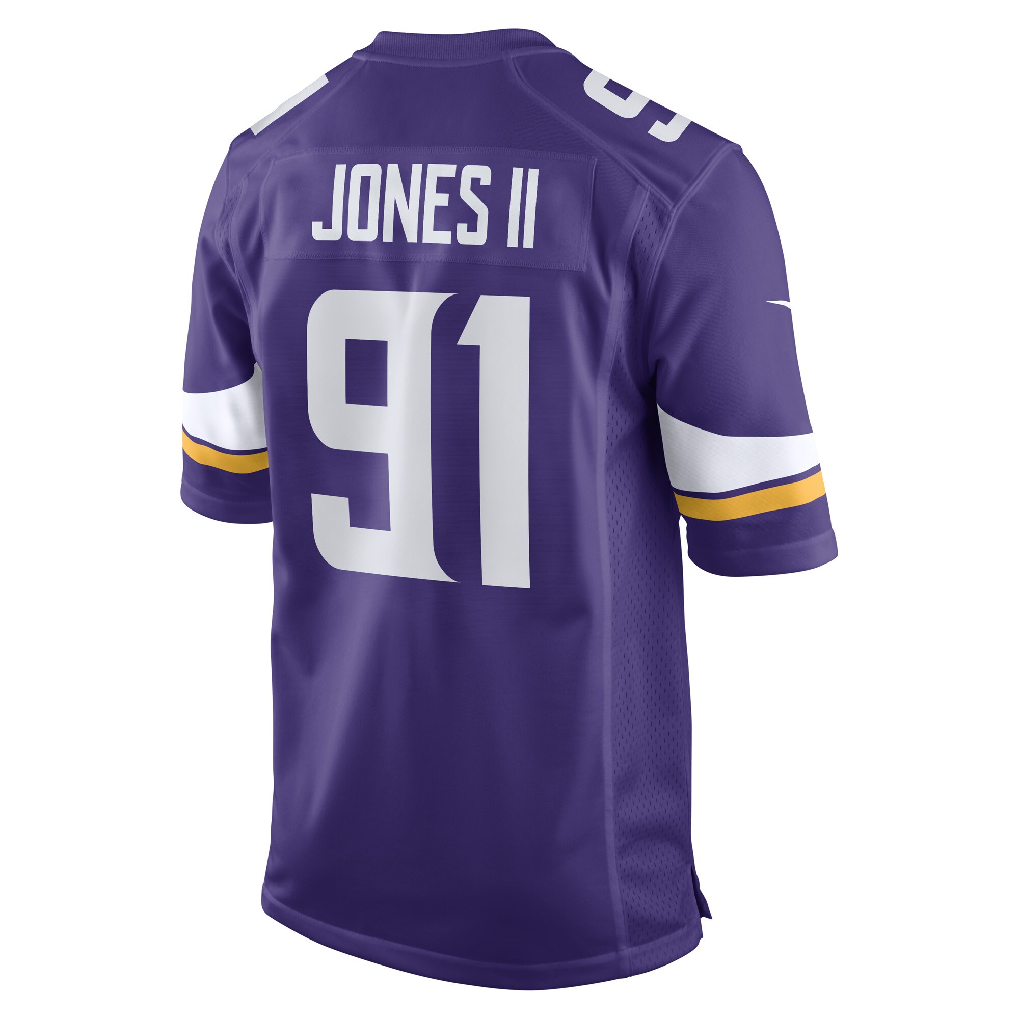 Minnesota Vikings Patrick Jones II Purple Team Game Player NFL Jersey Men's