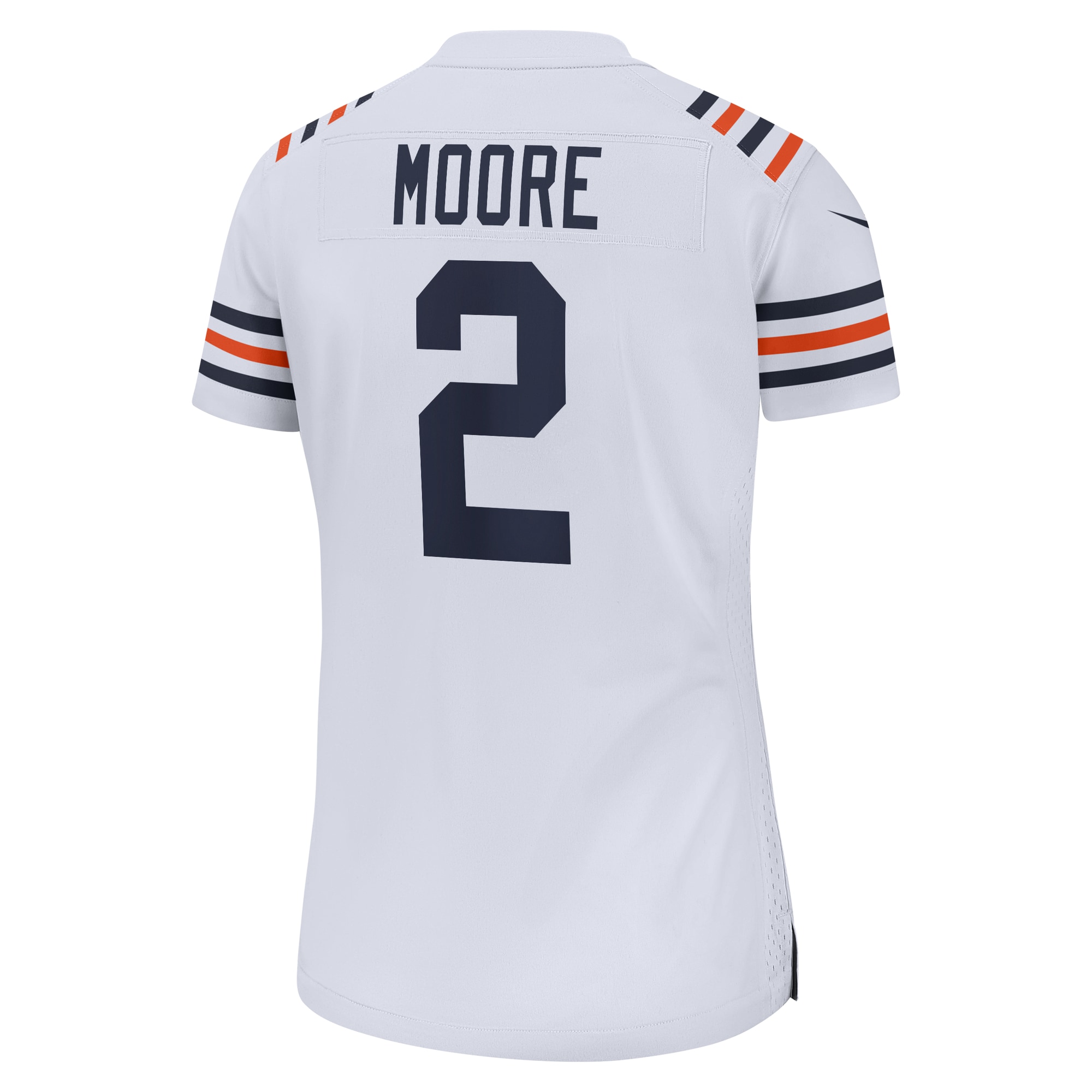 Chicago Bears D.J. Moore White Alternate Game NFL Jersey Women's