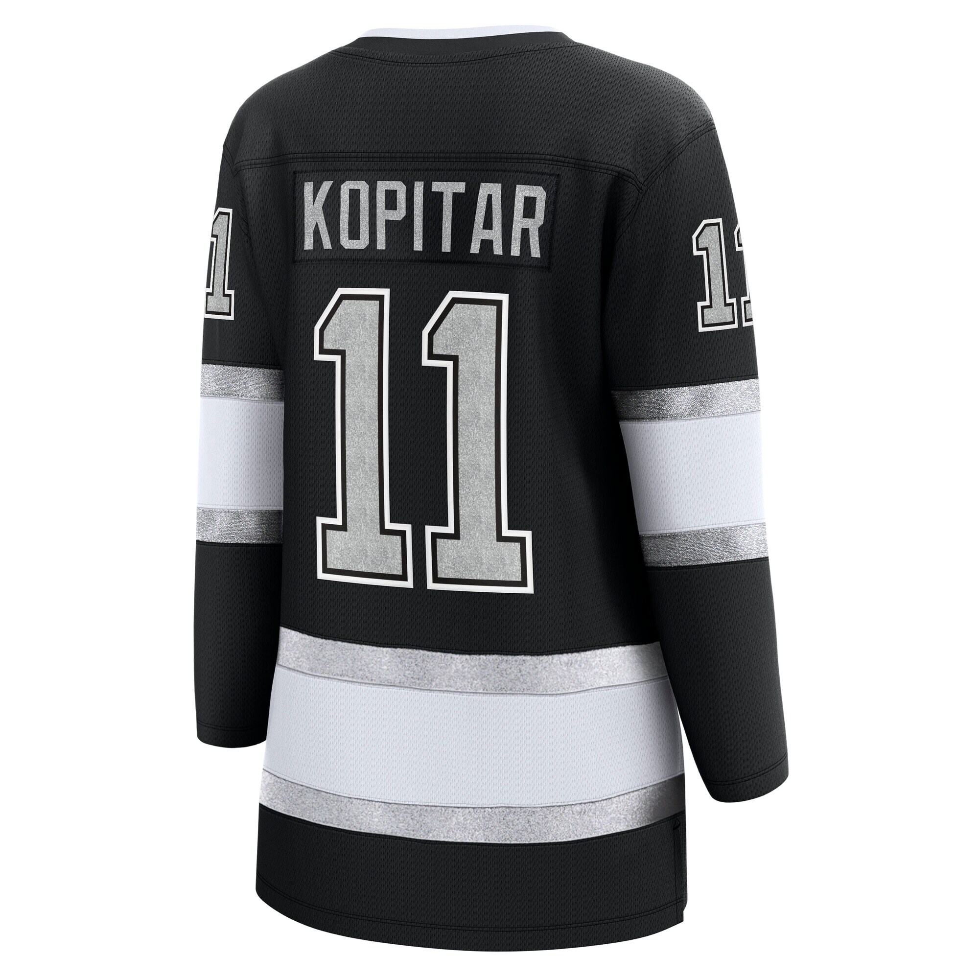 Los Angeles Kings Anze Kopitar Black Home Premier Breakaway Player NHL Jersey Women's