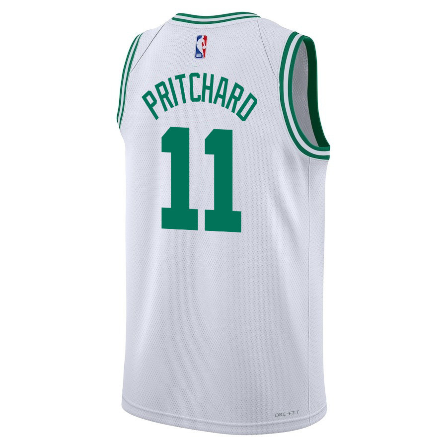 Payton Pritchard 11 Boston Celtics 2024 FINALS CHAMPIONS Swingman Association Editio White NBA Jersey Men's