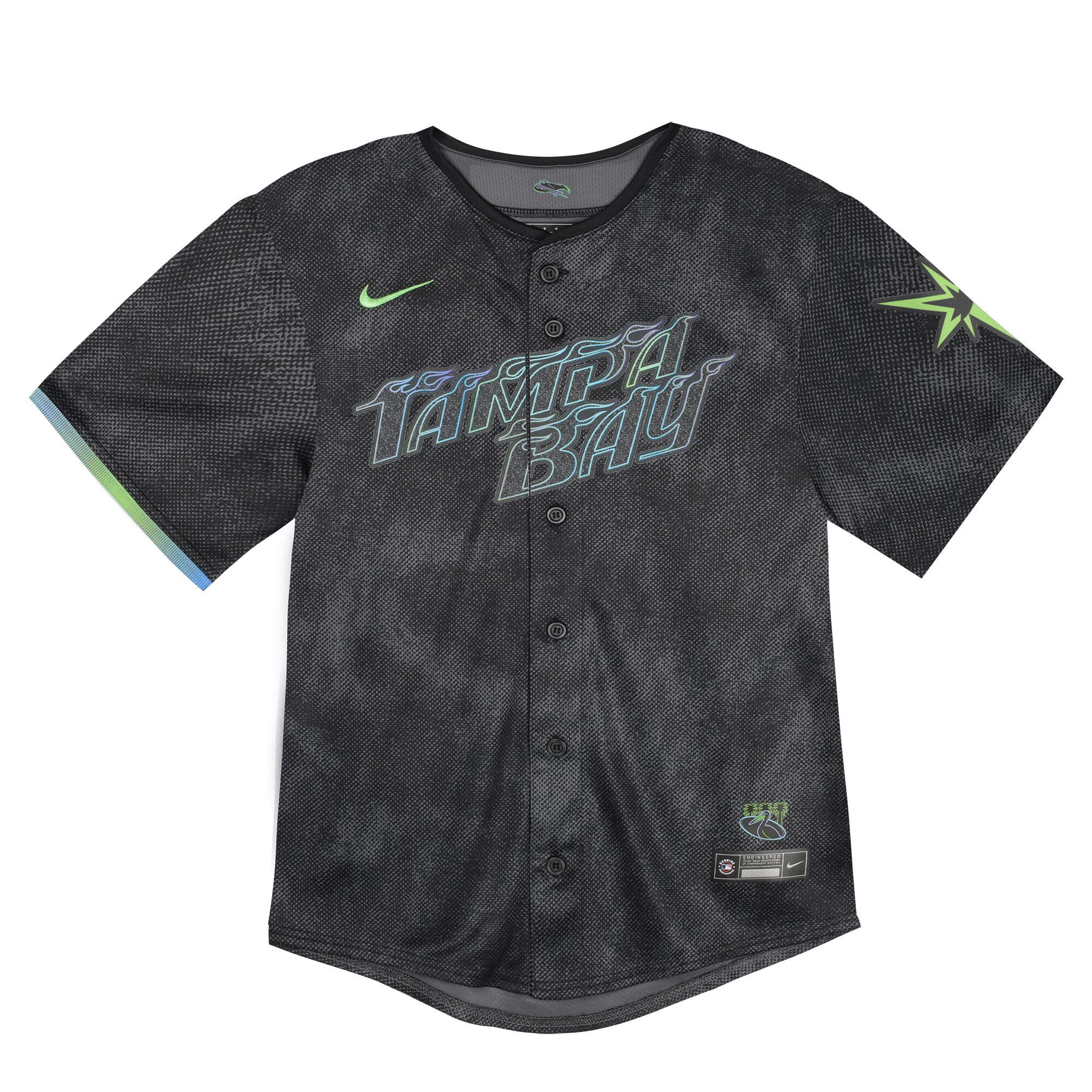 Infant Tampa Bay Rays Black 2024 City Connect Limited MLB Jersey Men's