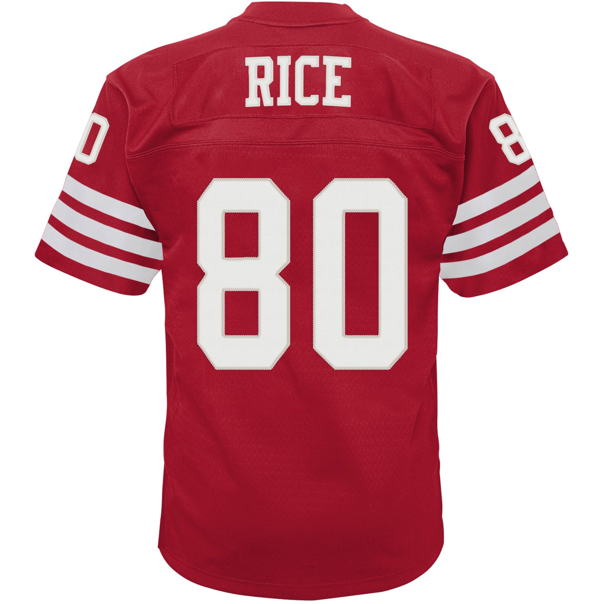 Infant San Francisco 49ers Jerry Rice Mitchell Ness Scarlet 1990 Retired Legacy NFL Jersey Men's
