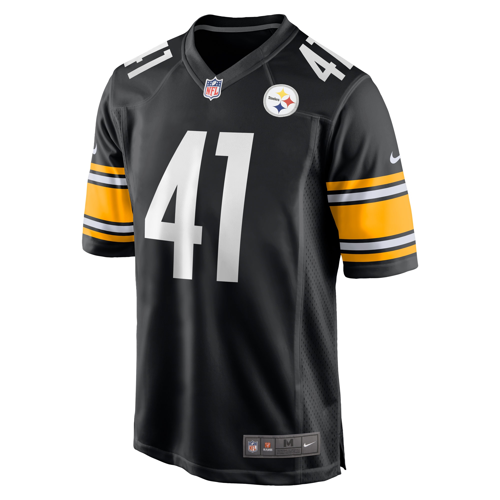 Pittsburgh Steelers Payton Wilson Black Game NFL Jersey Men's