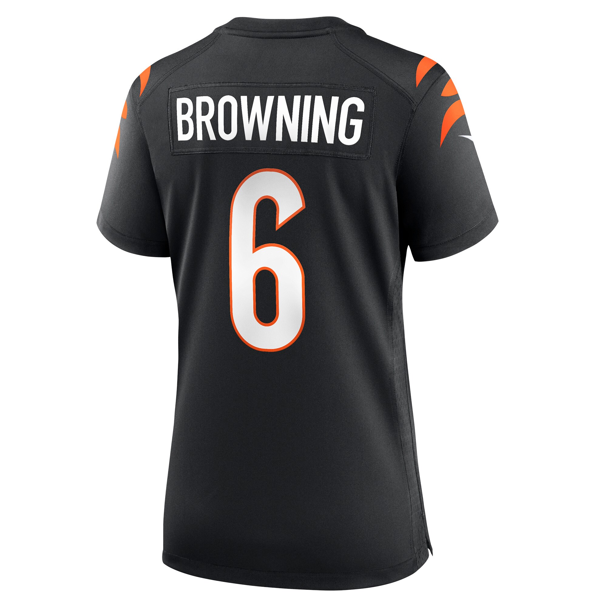 Cincinnati Bengals Jake Browning Black Game NFL Jersey Women's