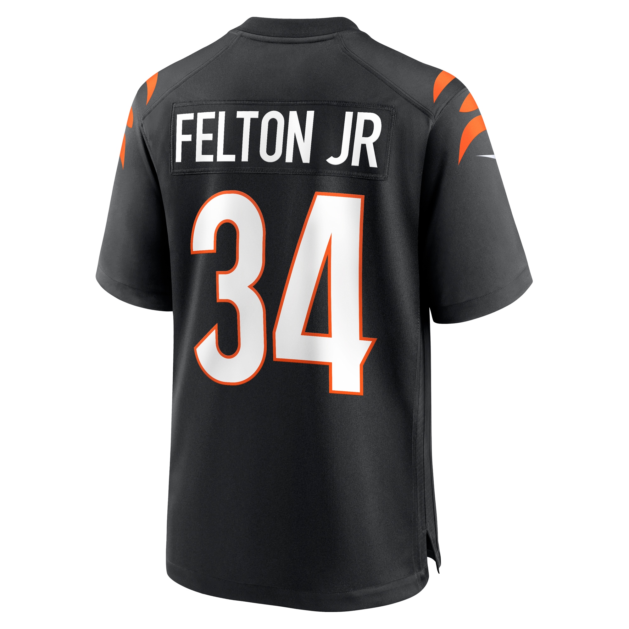 Cincinnati Bengals Demetric Felton Jr. Black Team Game NFL Jersey Men's