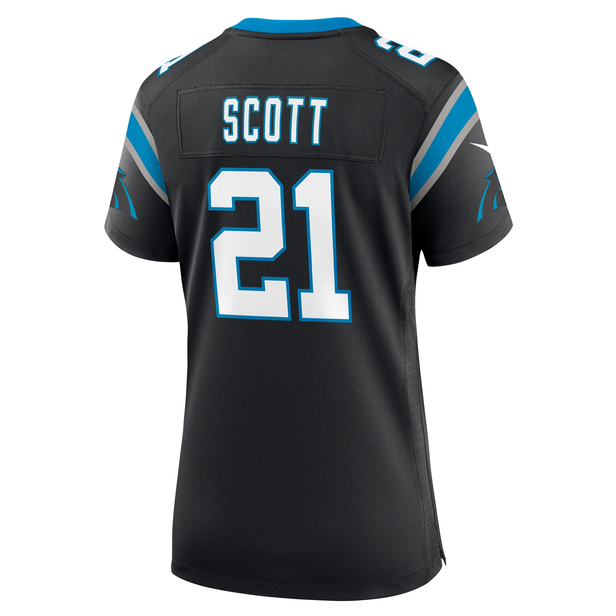 Carolina Panthers Nick Scott Black Game NFL Jersey Women's