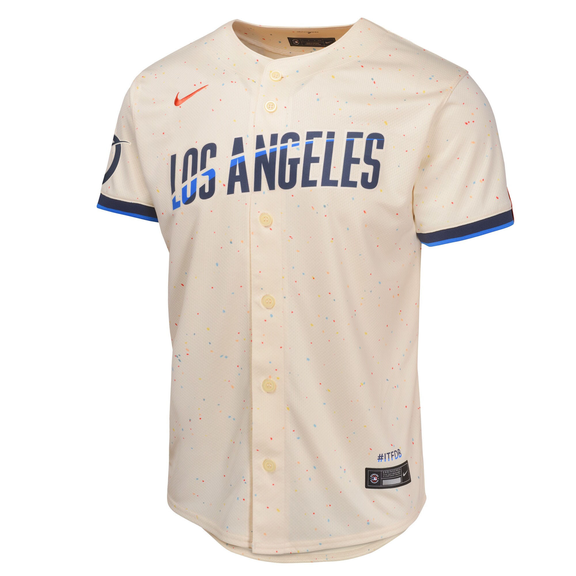 Los Angeles Dodgers Cream 2024 City Connect Limited MLB Jersey Youth
