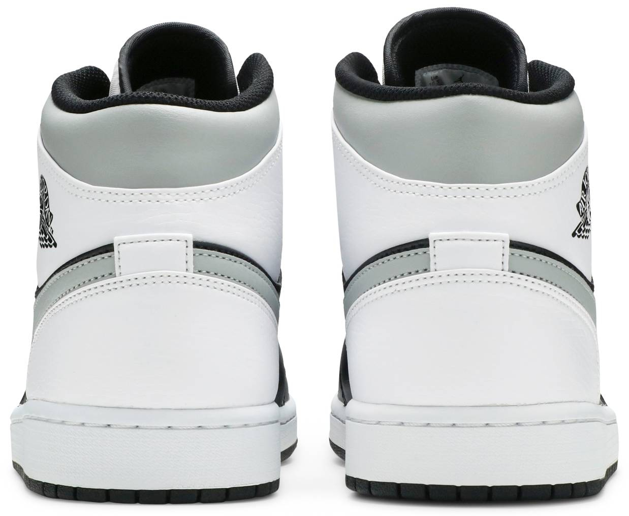 Air Jordan 1 Mid White Shadow 554724-073