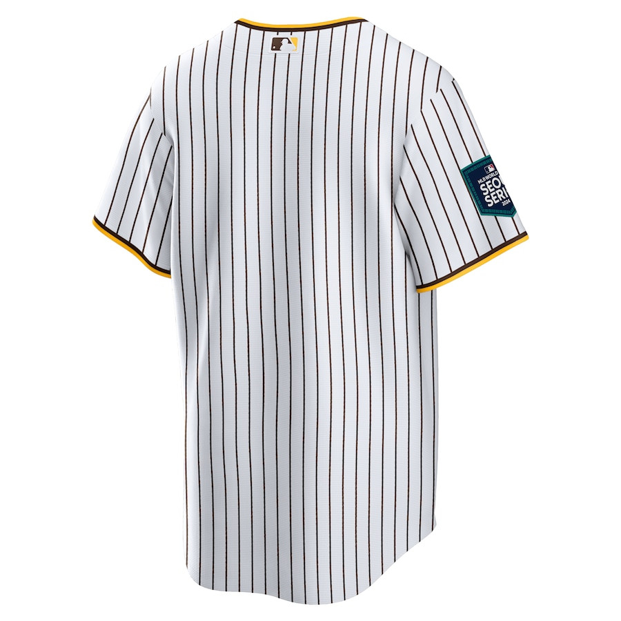 San Diego Padres 2024 World Tour Seoul Series Home Player White MLB Jersey Men's