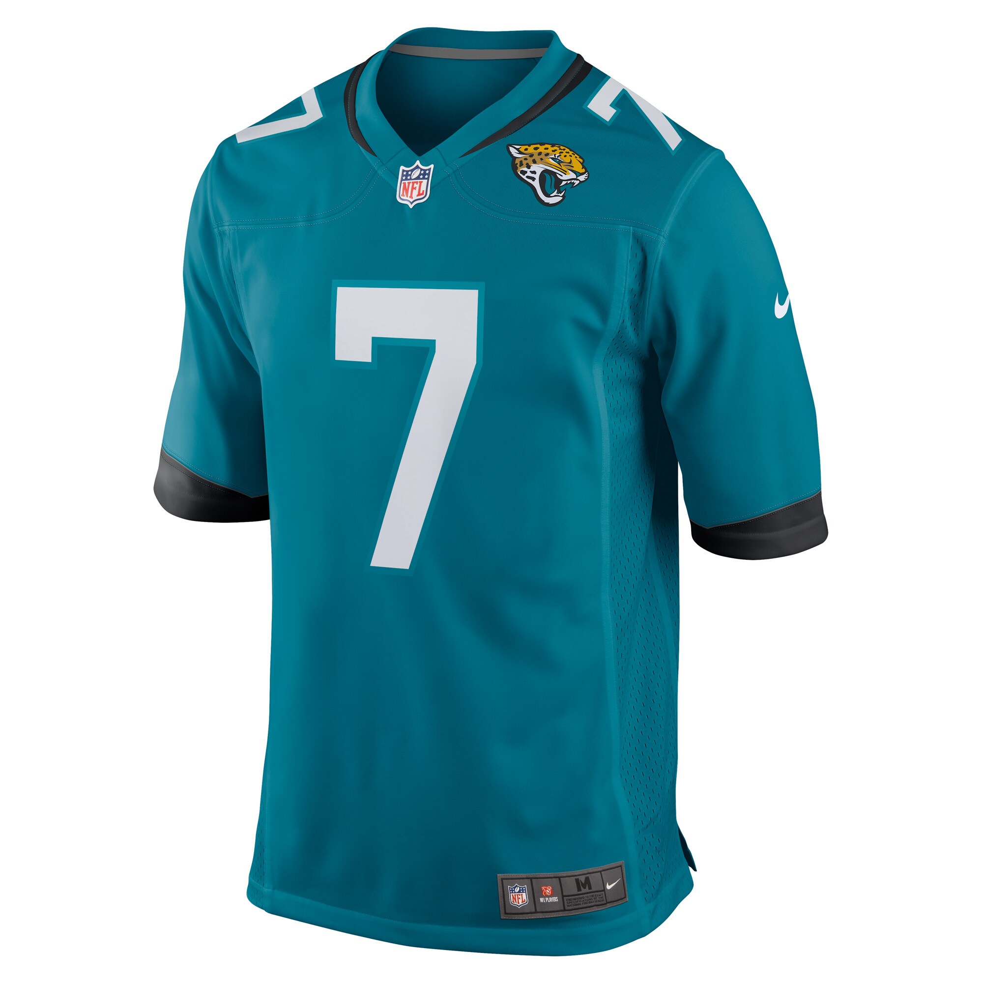 Jacksonville Jaguars Byron Leftwich Teal Retired Player Game NFL Jersey Men's