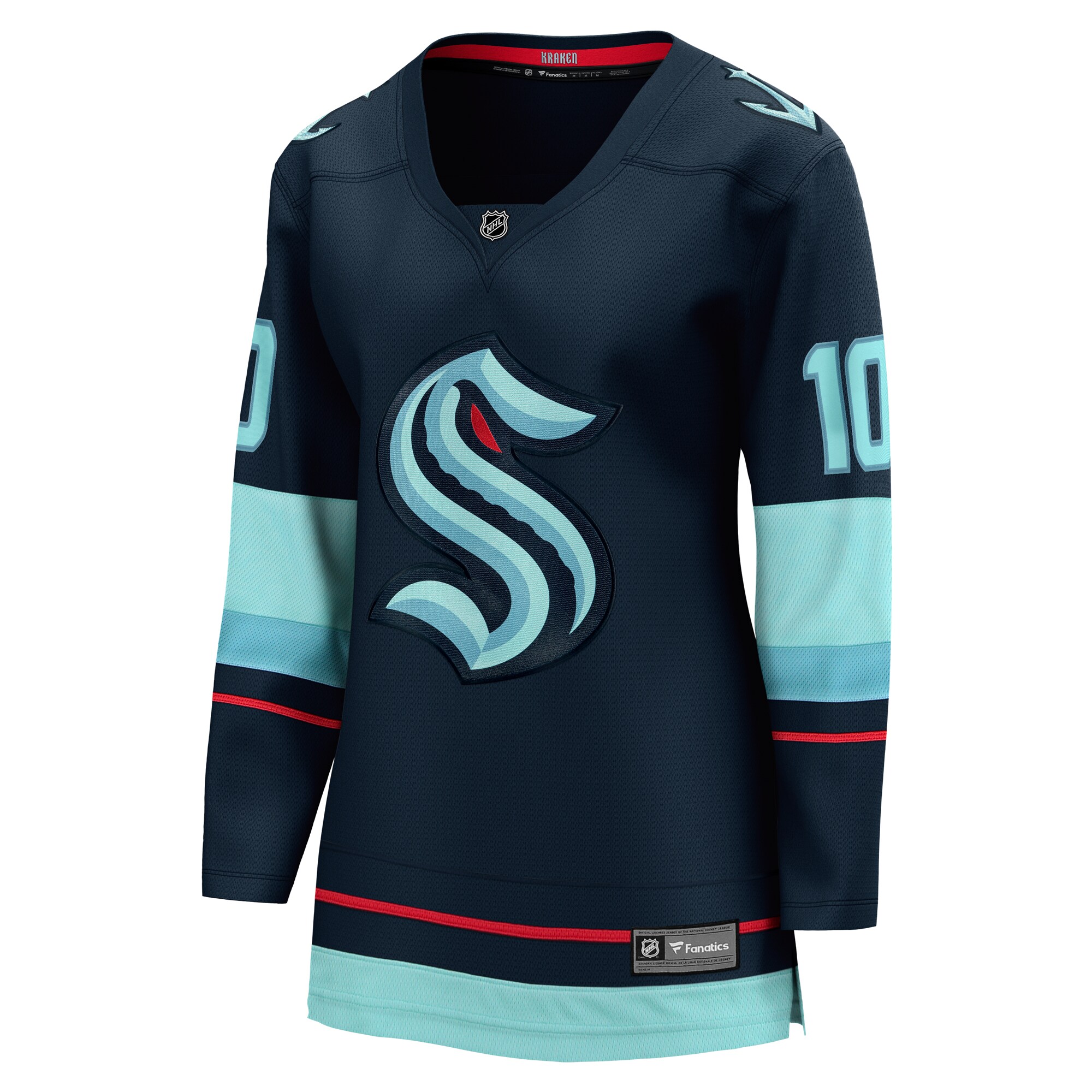 Seattle Kraken Matty Beniers Deep Sea Blue Home Breakaway Player NHL Jersey Women's