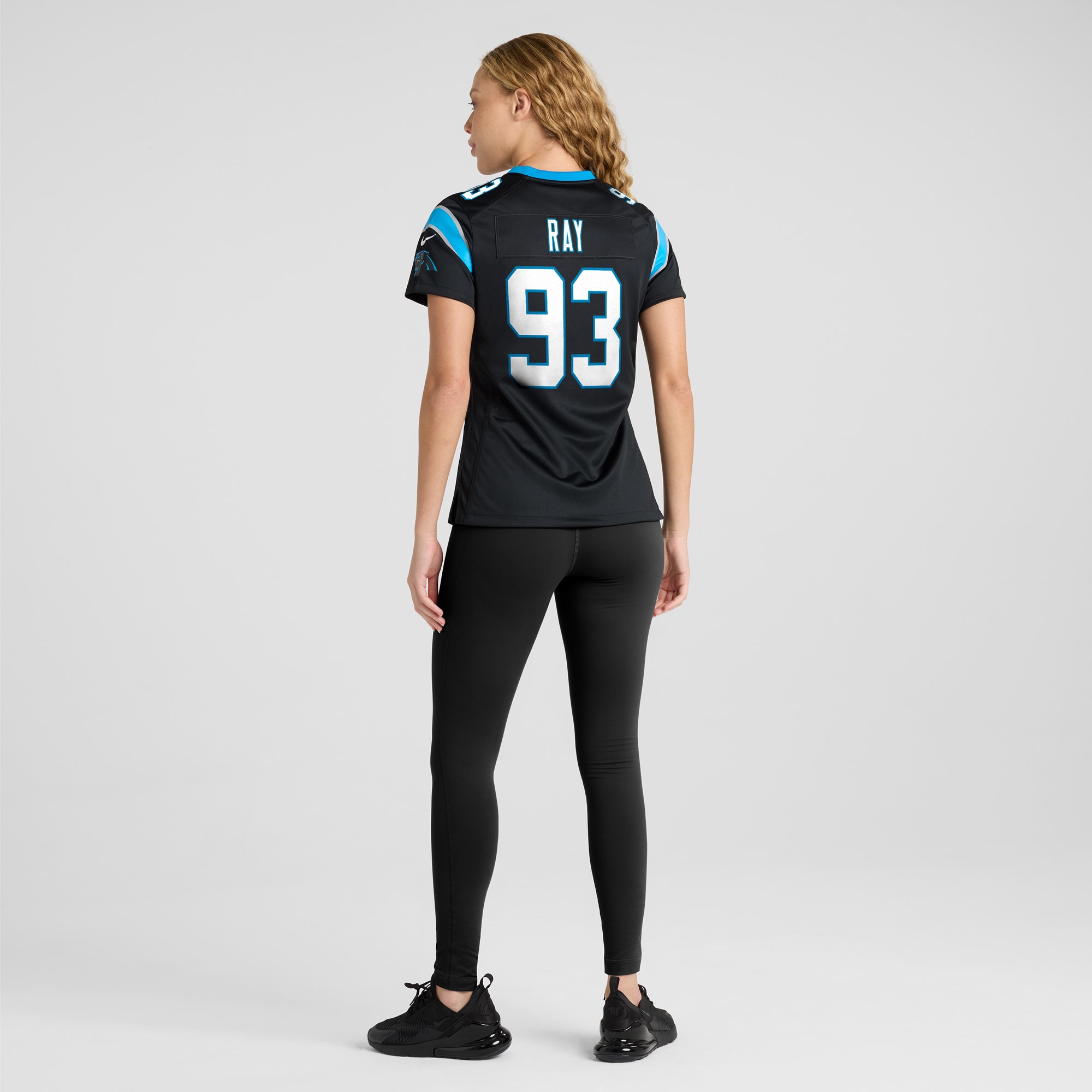 Carolina Panthers LaBryan Ray Black Team Game NFL Jersey Women's