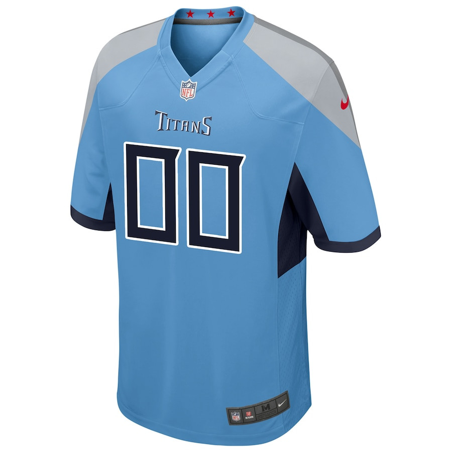 Tennessee Titans Alternate Custom Game Light Blue NFL Jersey Youth