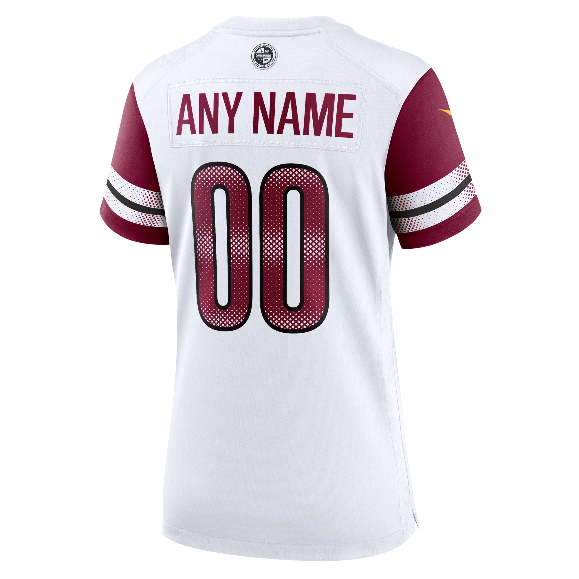 Washington Commanders White Game Custom Player NFL Jersey Women's