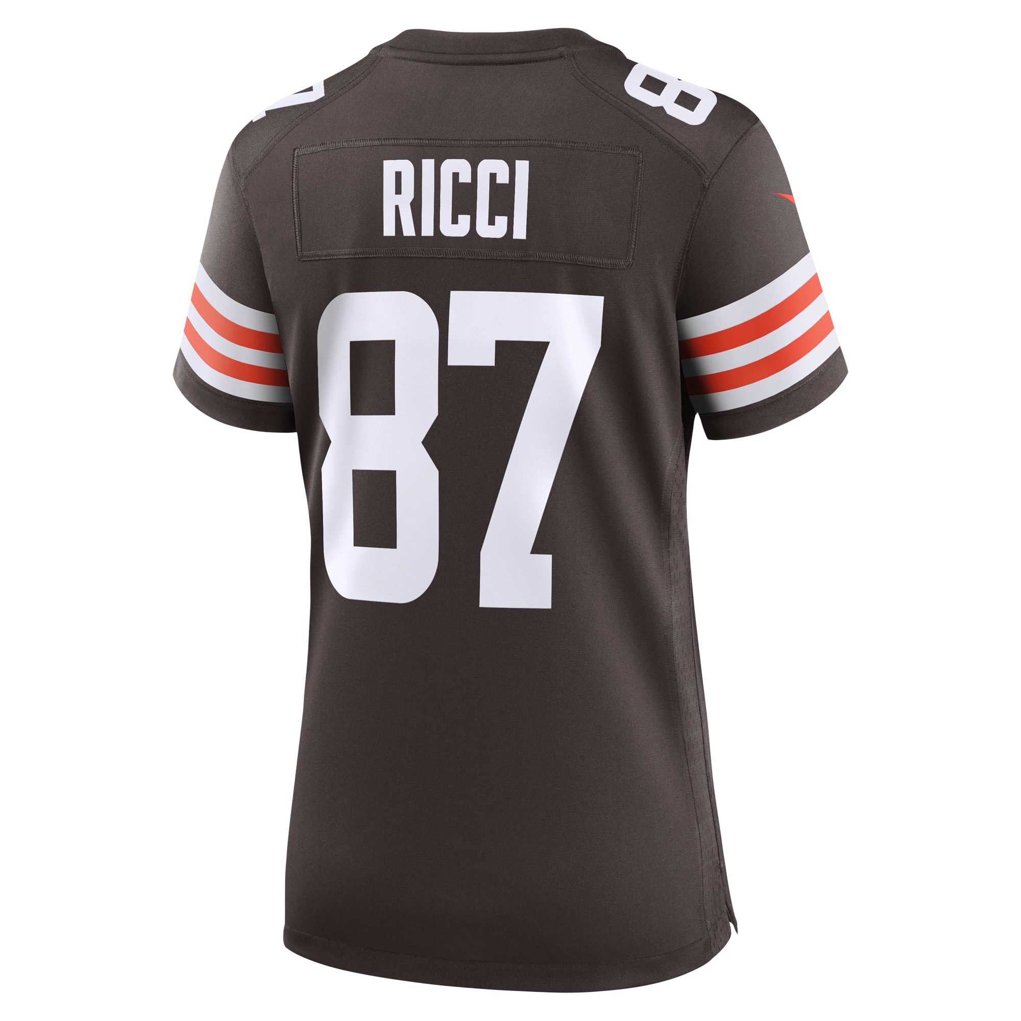 Cleveland Browns Giovanni Ricci Brown Game NFL Jersey Women's