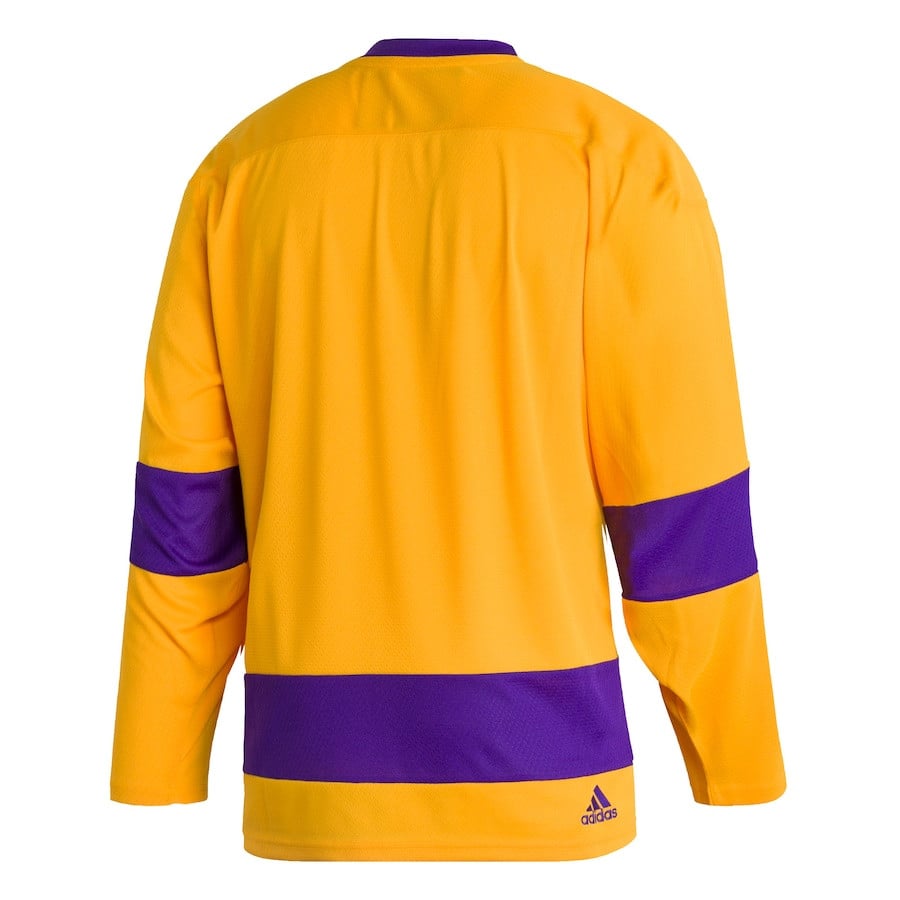 Los Angeles Kings Team Classics Blank Gold NHL Jersey Men's