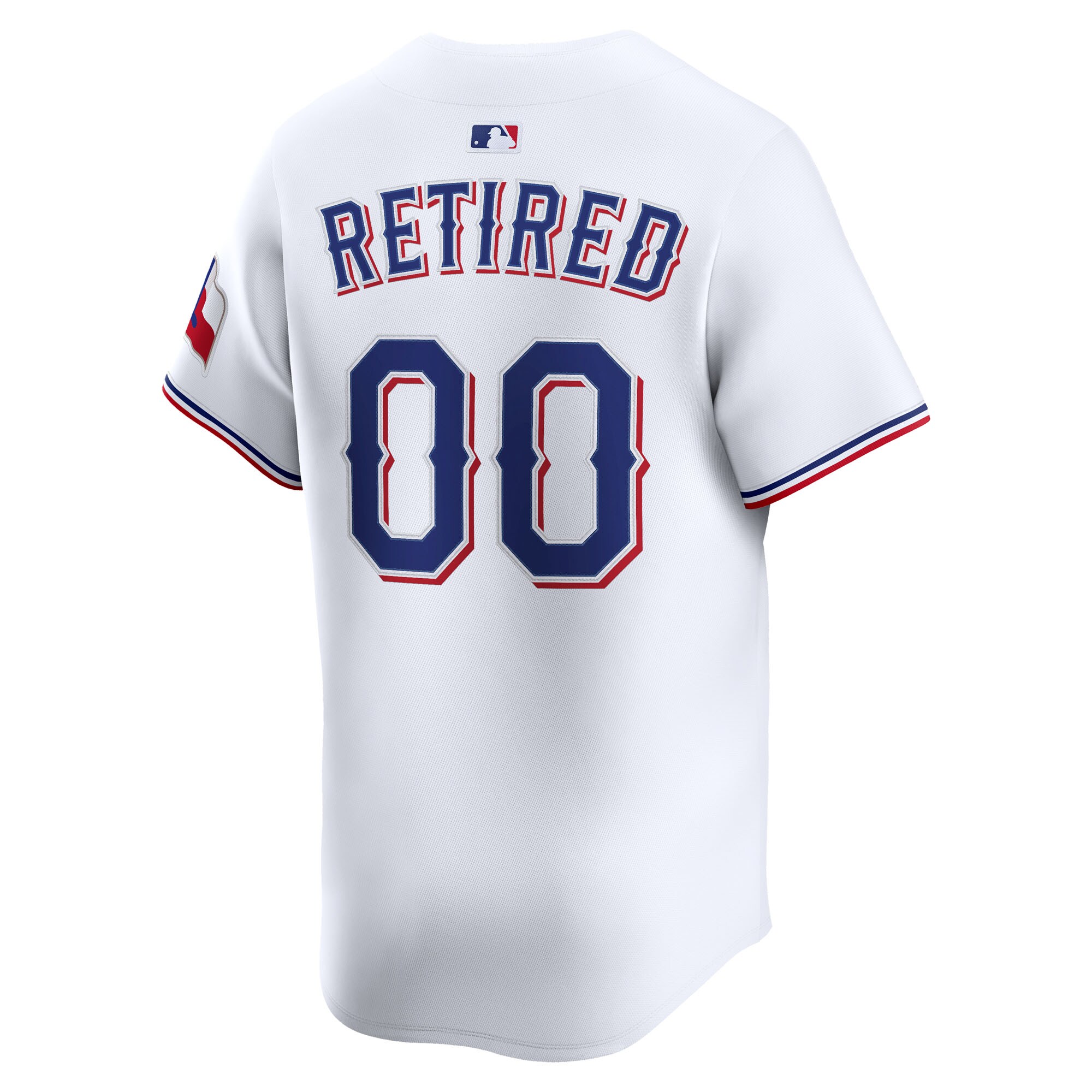 Texas Rangers White Home Limited Pick-A-Player Retired Roster MLB Jersey Men's