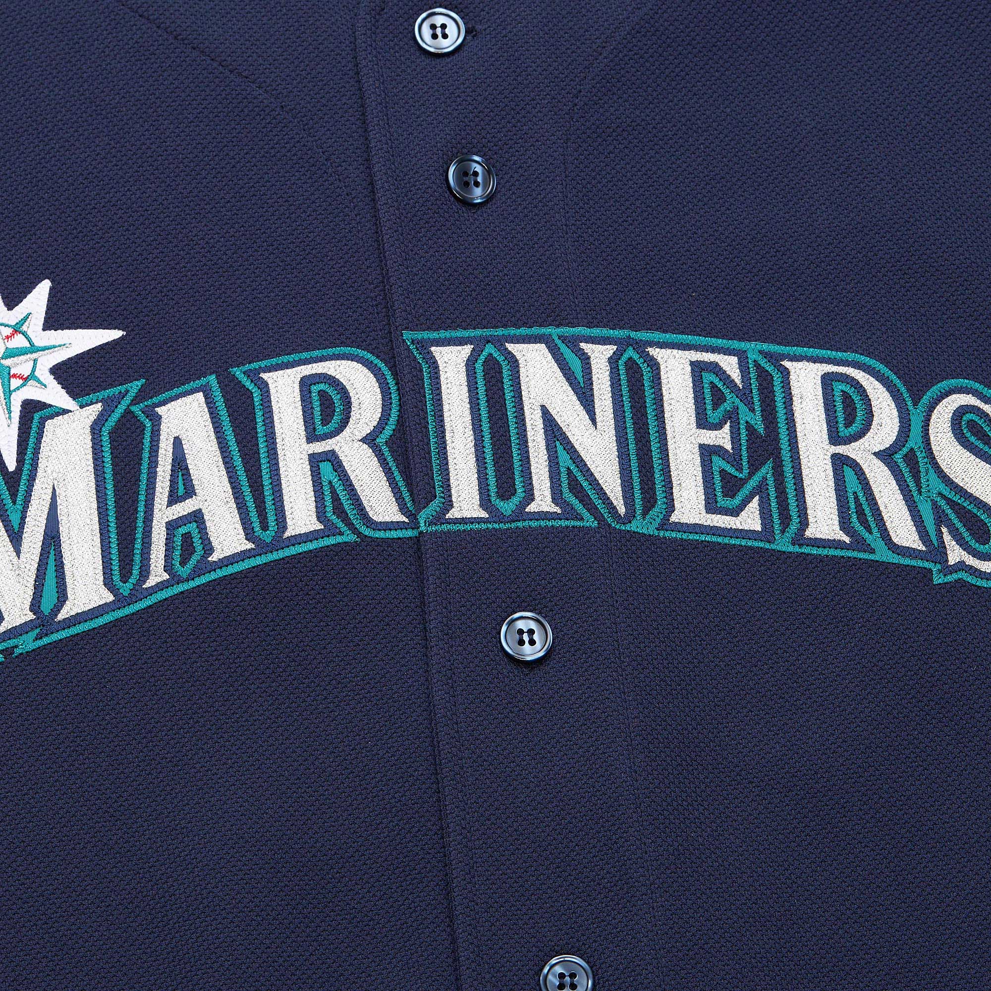 Seattle Mariners Ichiro Suzuki Mitchell Ness Navy Cooperstown Collection Batting Practice MLB Jersey Men's