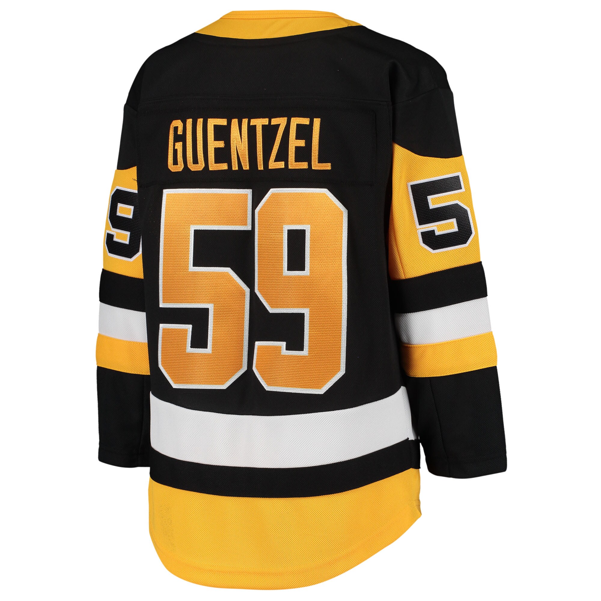 Pittsburgh Penguins Jake Guentzel Black Home Premier Player NHL Jersey Youth