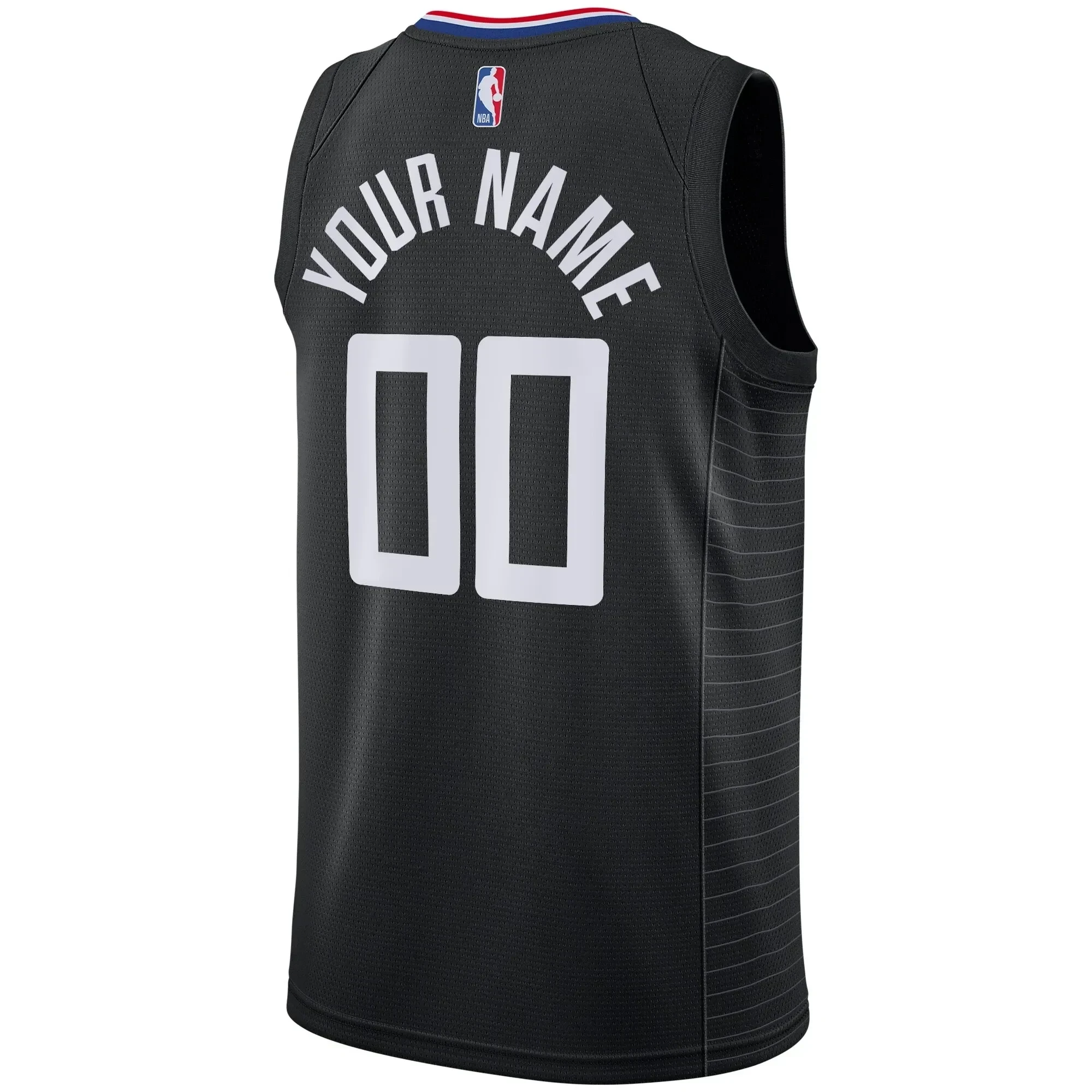 Los Angeles Clippers Swingman Custom Statement Edition Black NBA Jersey Men's