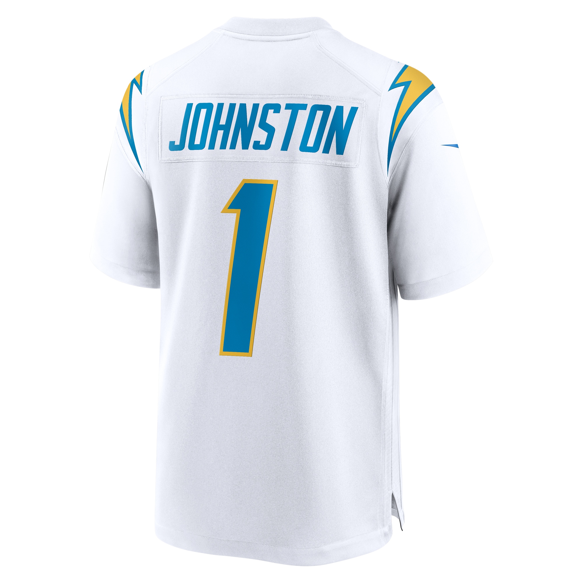 Los Angeles Chargers Quentin Johnston White Away Game NFL Jersey Men's