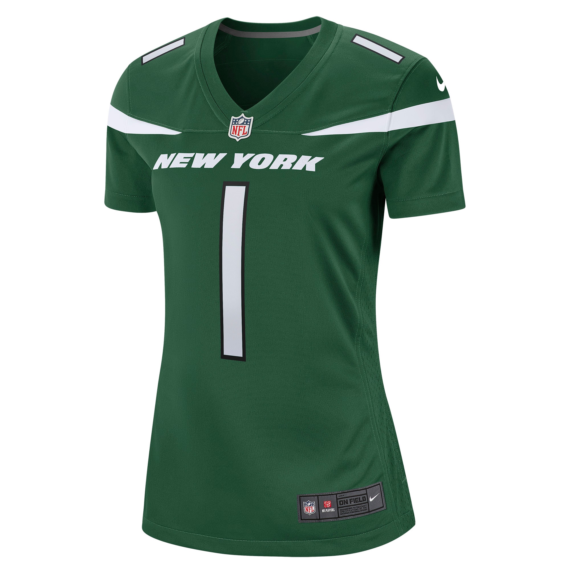 New York Jets Ahmad Sauce Gardner Green Player NFL Jersey Women's