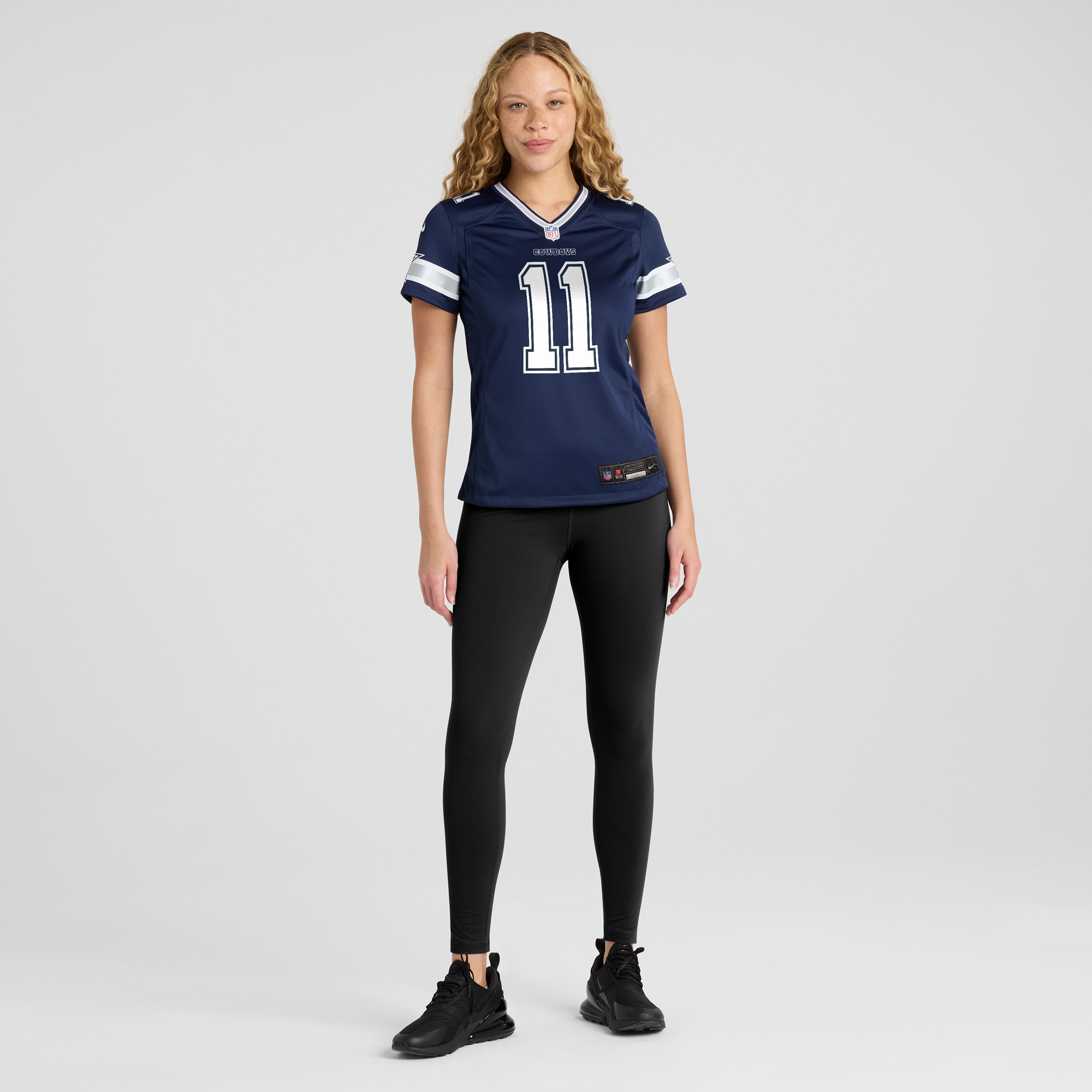Dallas Cowboys Micah Parsons Navy Game NFL Jersey Women's