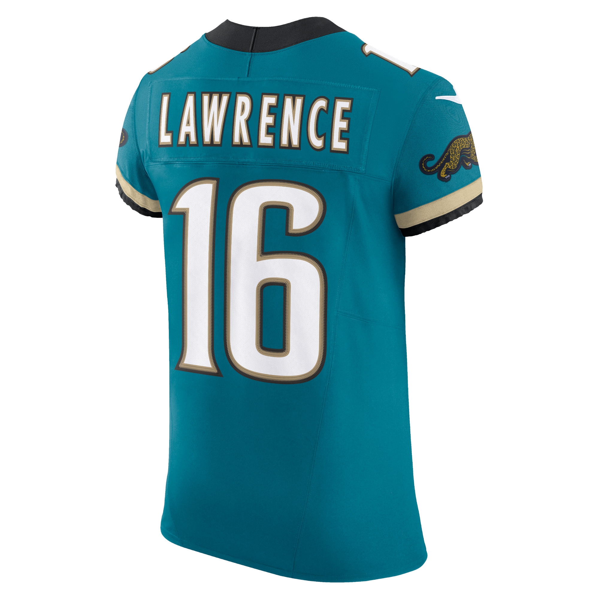 Jacksonville Jaguars Trevor Lawrence Teal Prowler Throwback Vapor F.U.S.E. Elite NFL Jersey Men's