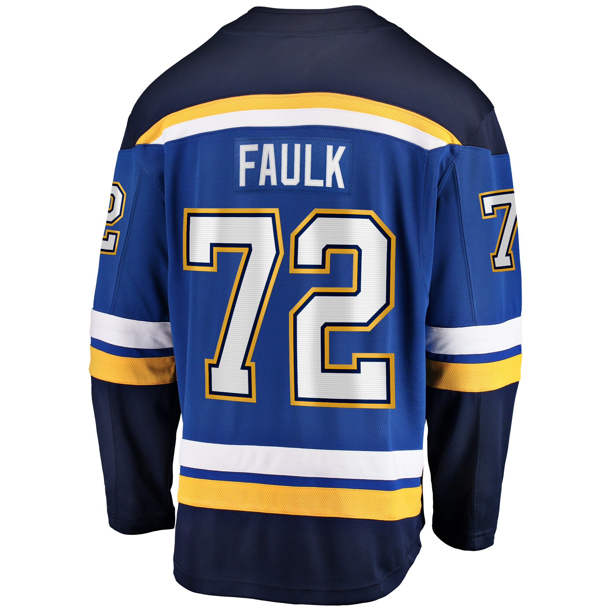St. Louis Blues Justin Faulk Blue Home Breakaway Player NHL Jersey Men's