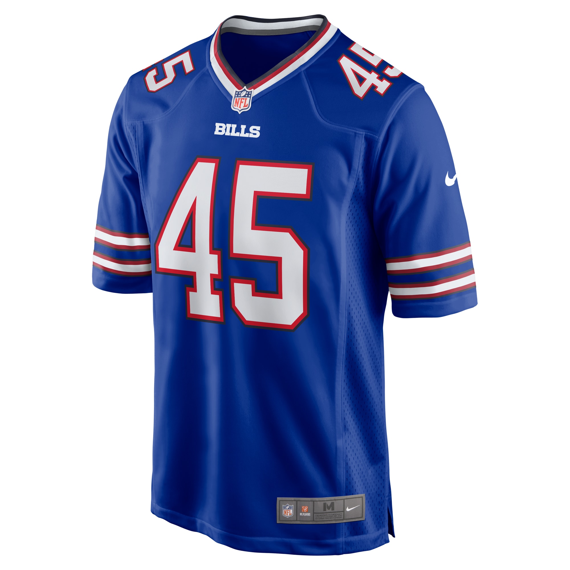 Buffalo Bills Deion Jones Royal Game NFL Jersey Men's