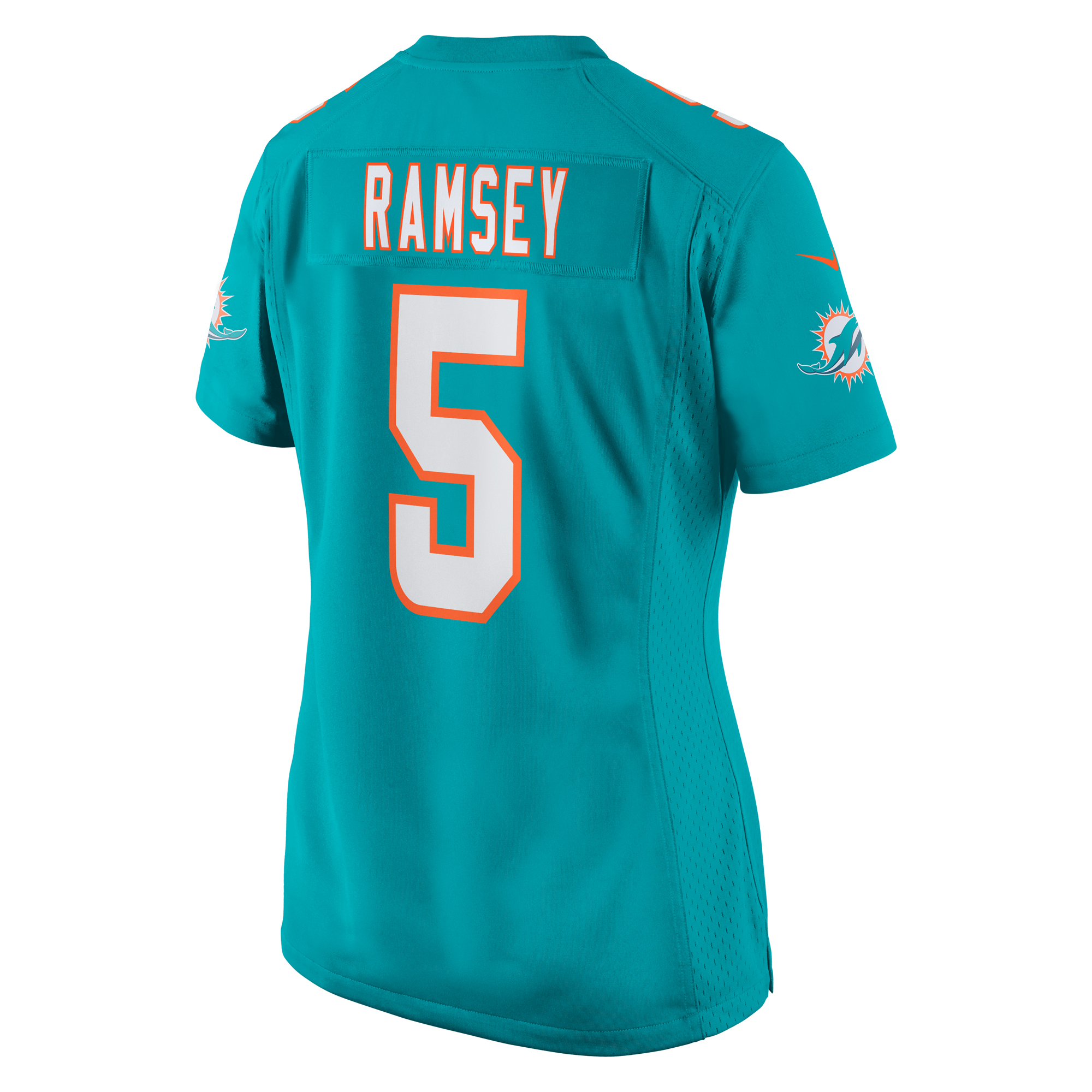 Miami Dolphins Jalen Ramsey Aqua Player NFL Jersey Women's