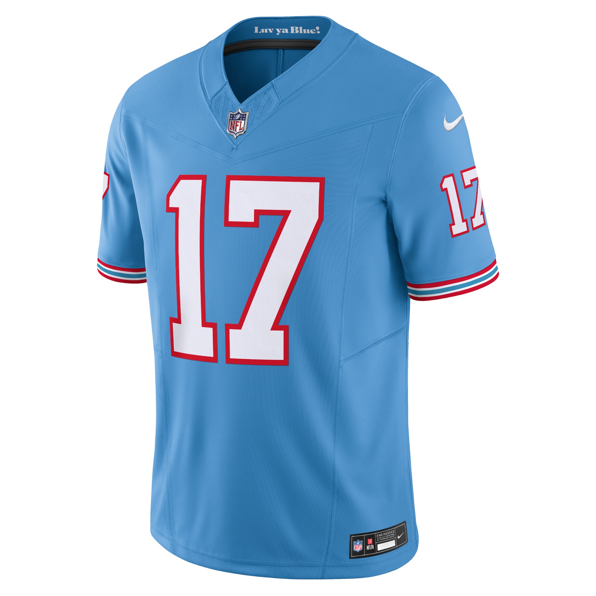Tennessee Titans Ryan Tannehill Light Blue Vapor F.U.S.E. Limited NFL Jersey Men's