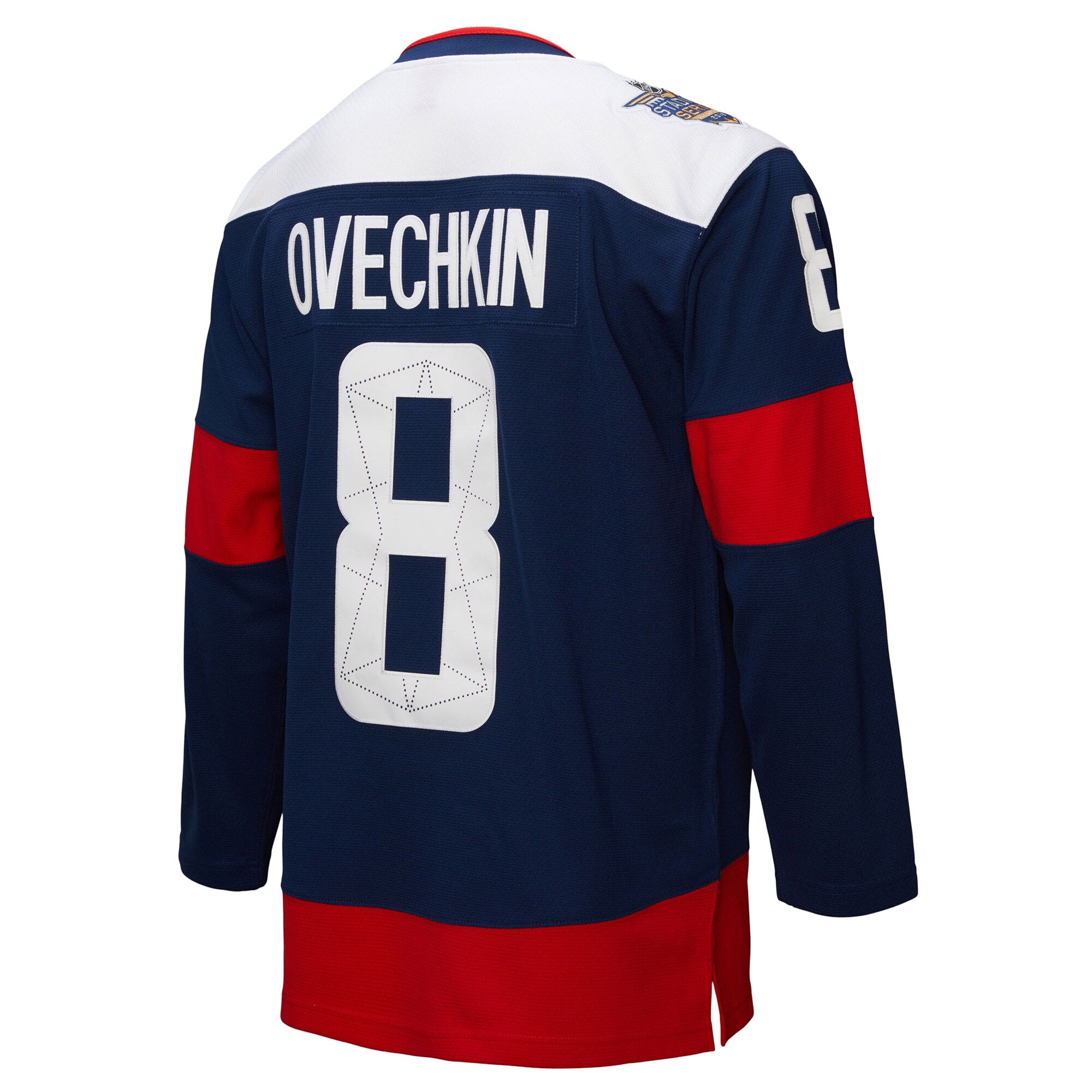 Washington Capitals Alexander Ovechkin Mitchell Ness Navy Power Play NHL Jersey Men's