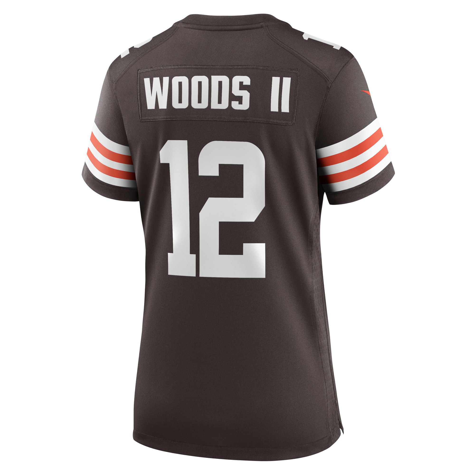 Cleveland Browns Michael Woods II Brown Game Player NFL Jersey Women's
